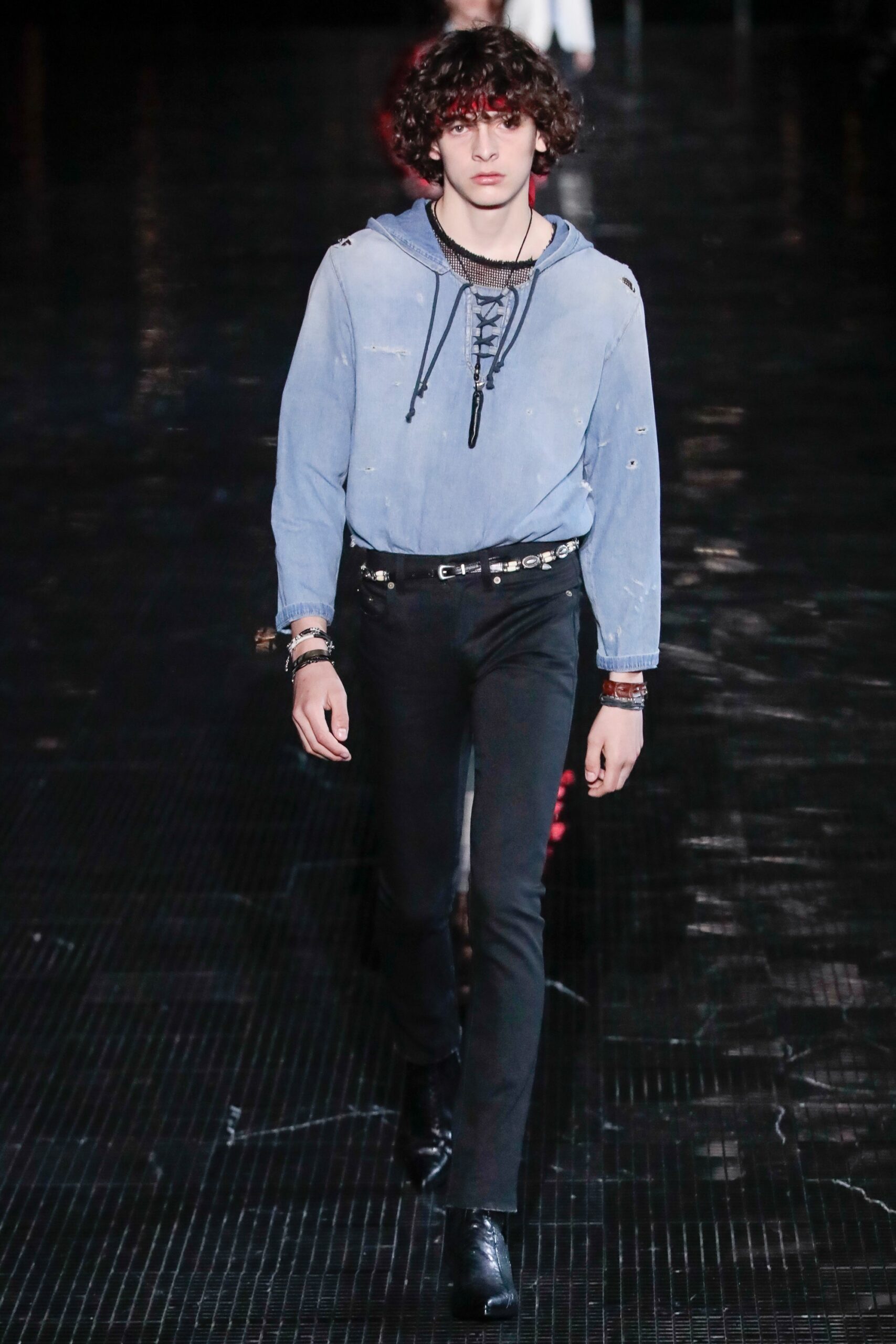Saint Laurent S/S 19 Menswear Look 38