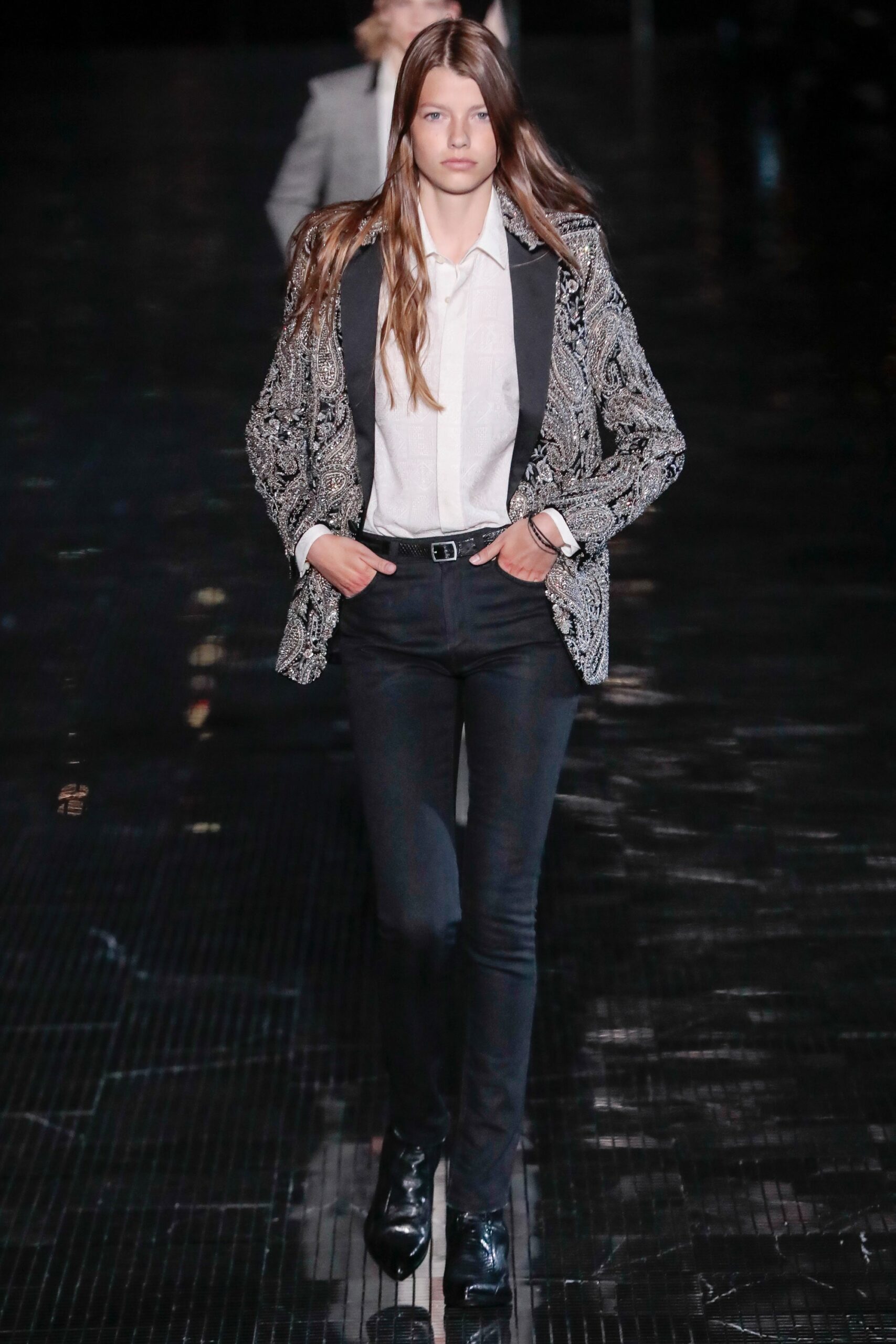 Saint Laurent S/S 19 Menswear Look 41