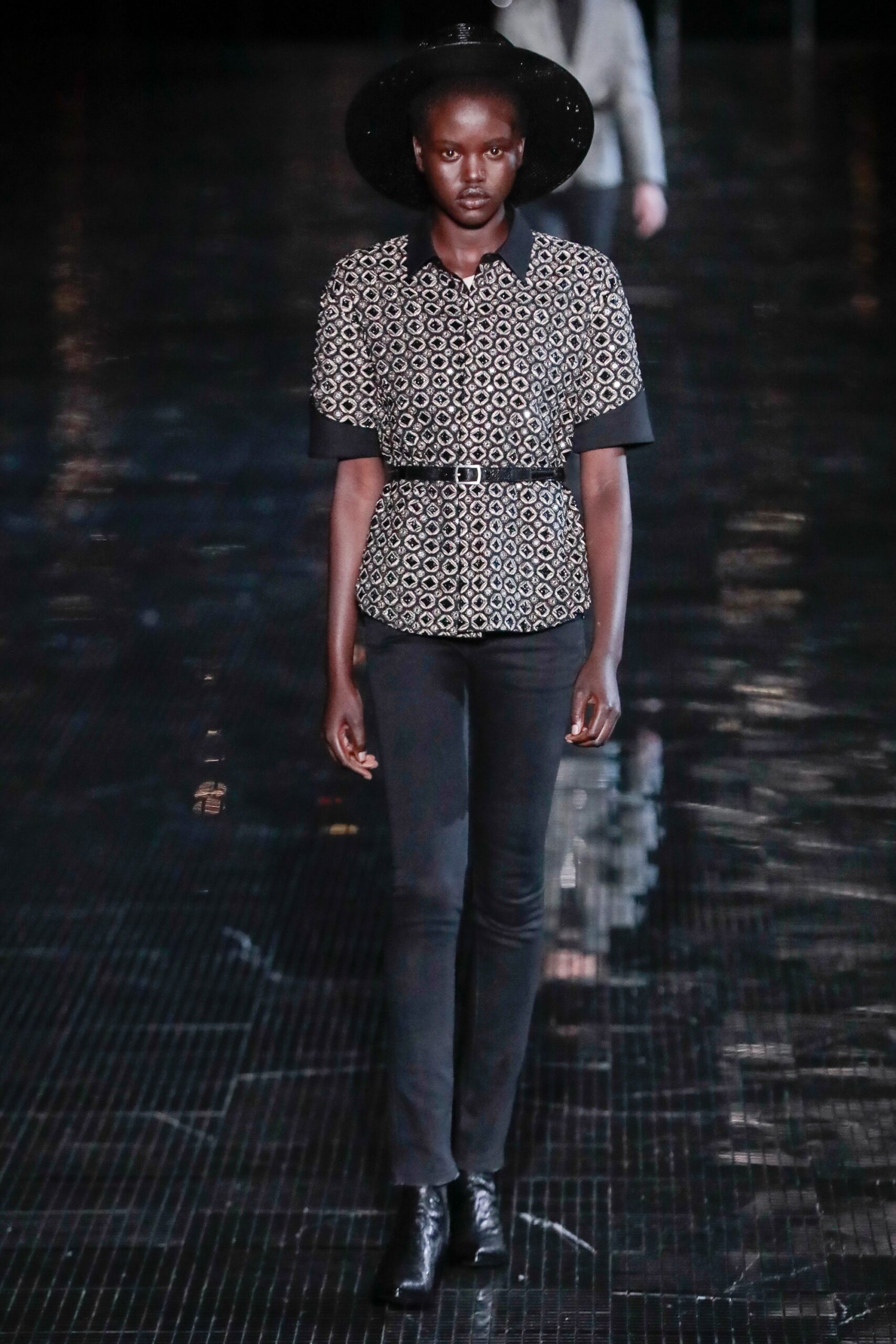 Saint Laurent S/S 19 Menswear Look 45