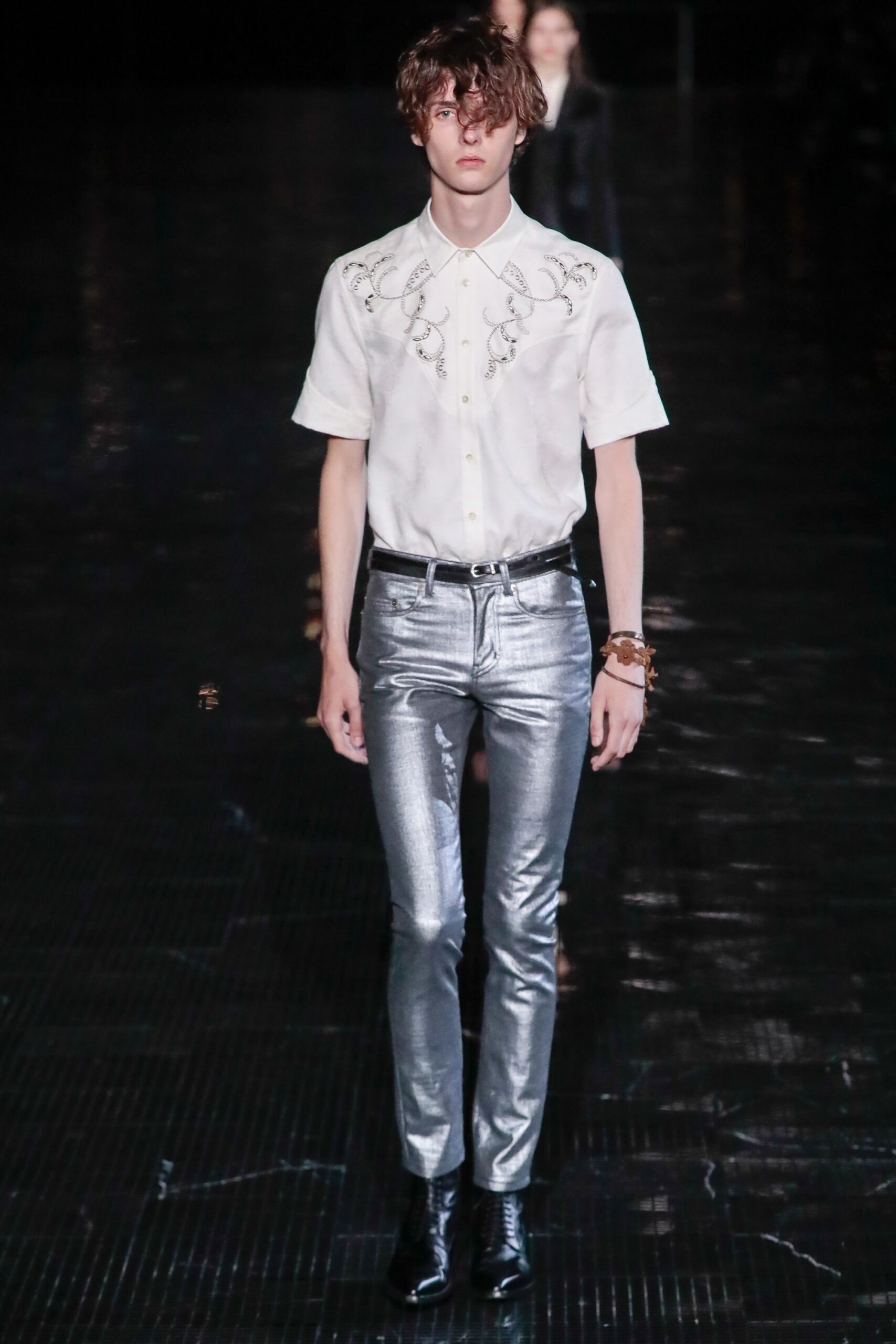 Saint Laurent S/S 19 Menswear Look 48