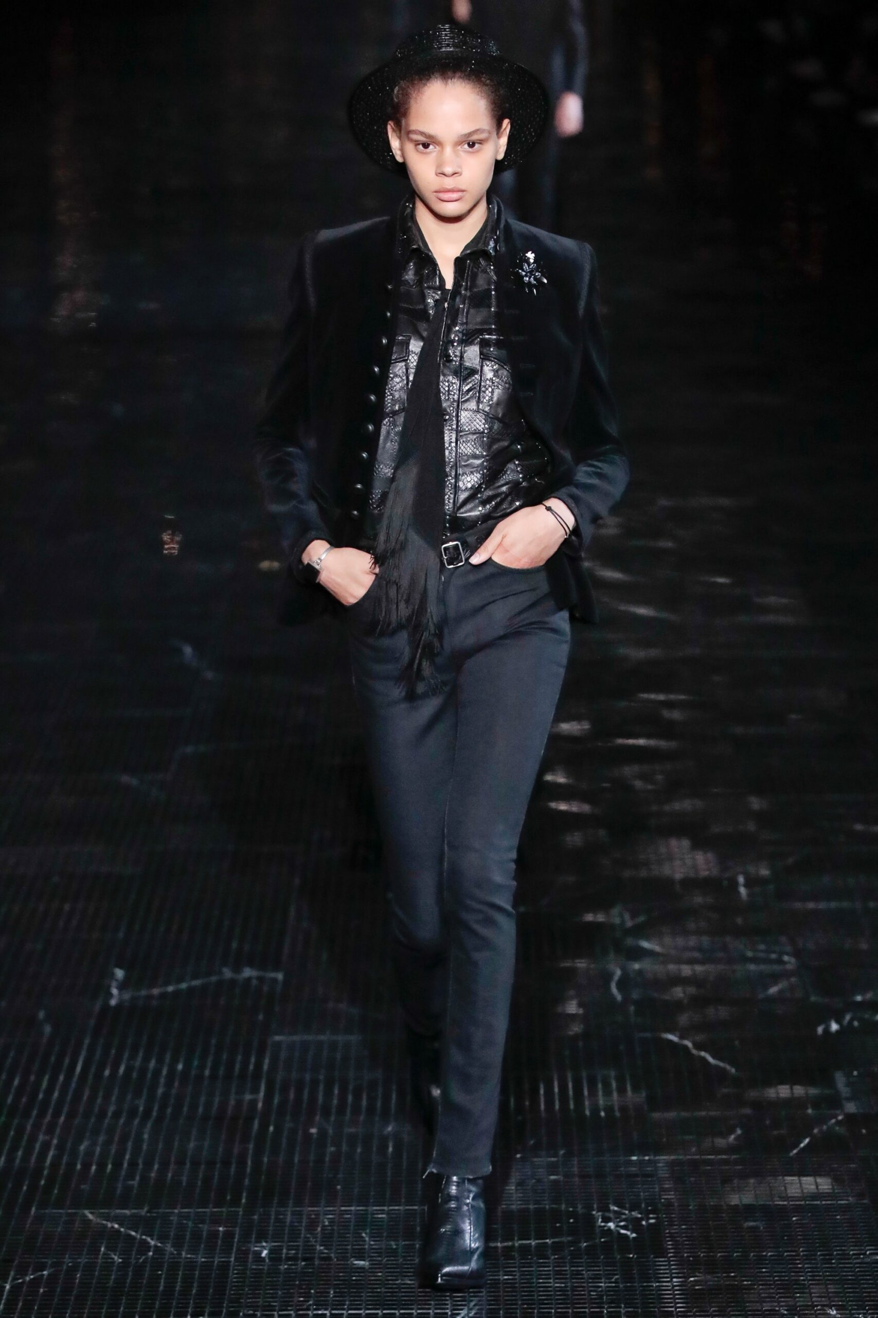Saint Laurent S/S 19 Menswear Look 53