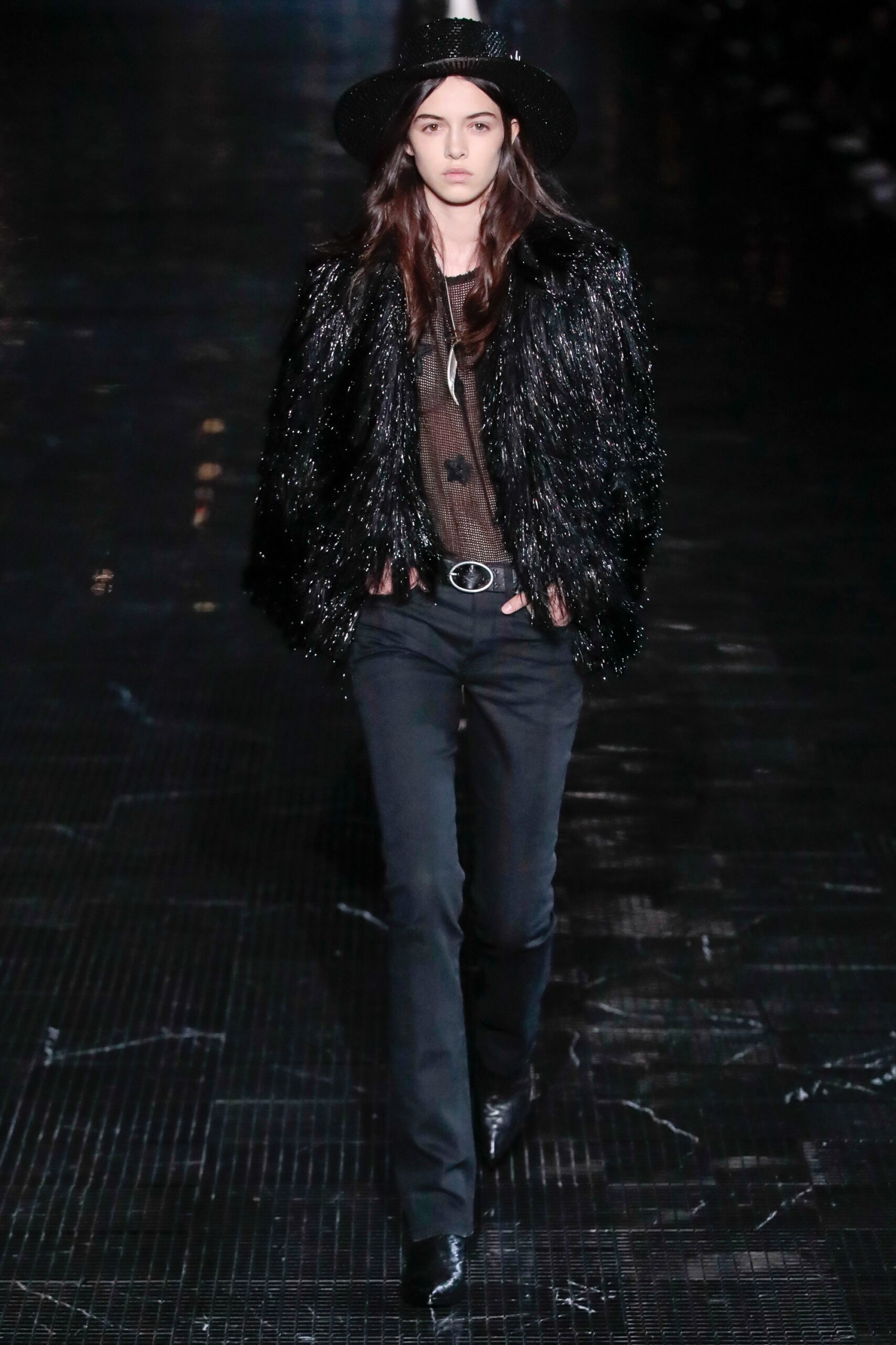Saint Laurent S/S 19 Menswear Look 59