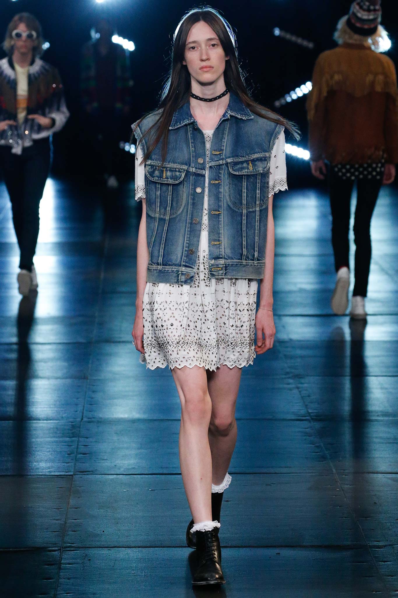 Saint Laurent S/S 16 Menswear Look 1