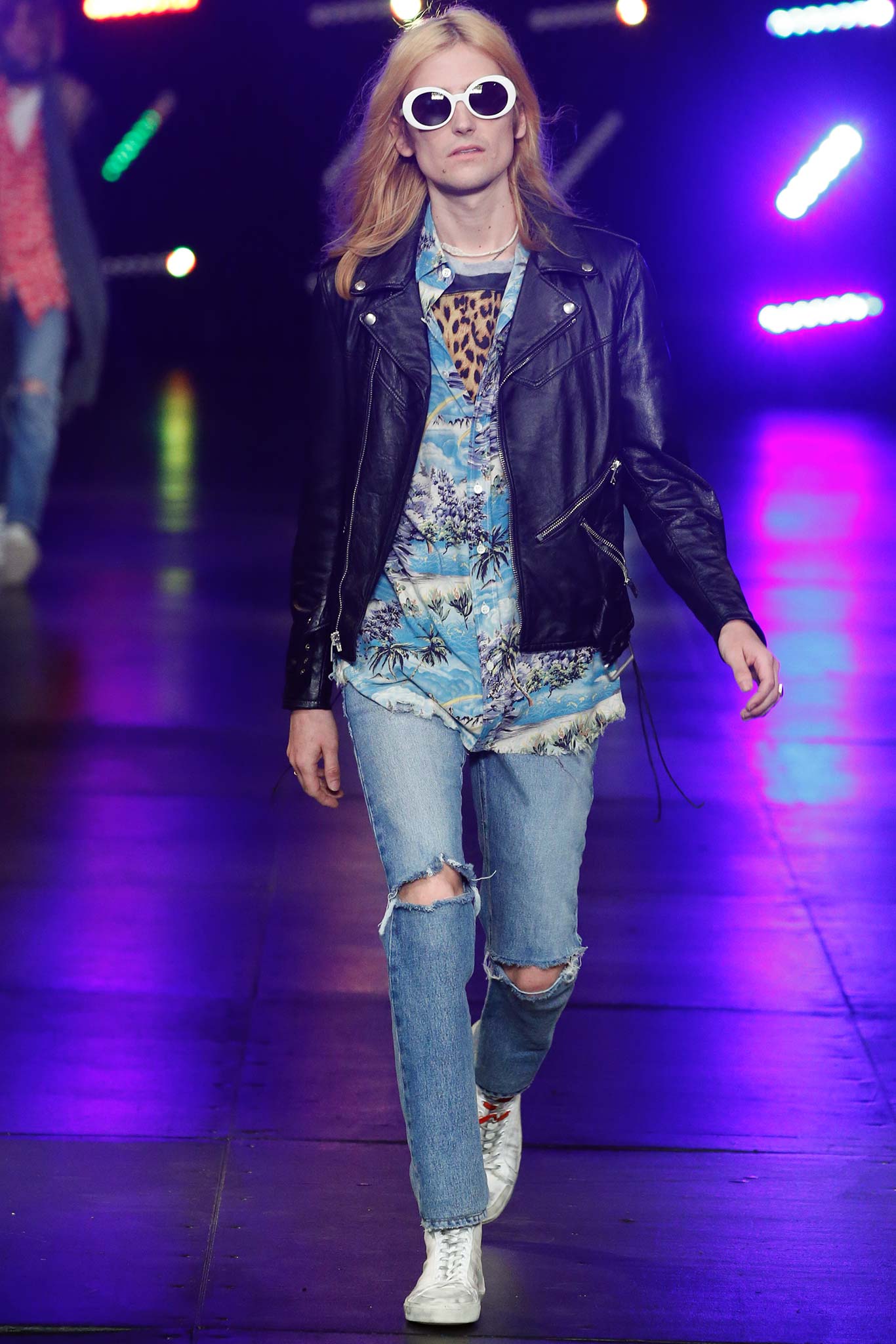 Saint Laurent S/S 16 Menswear Look 2