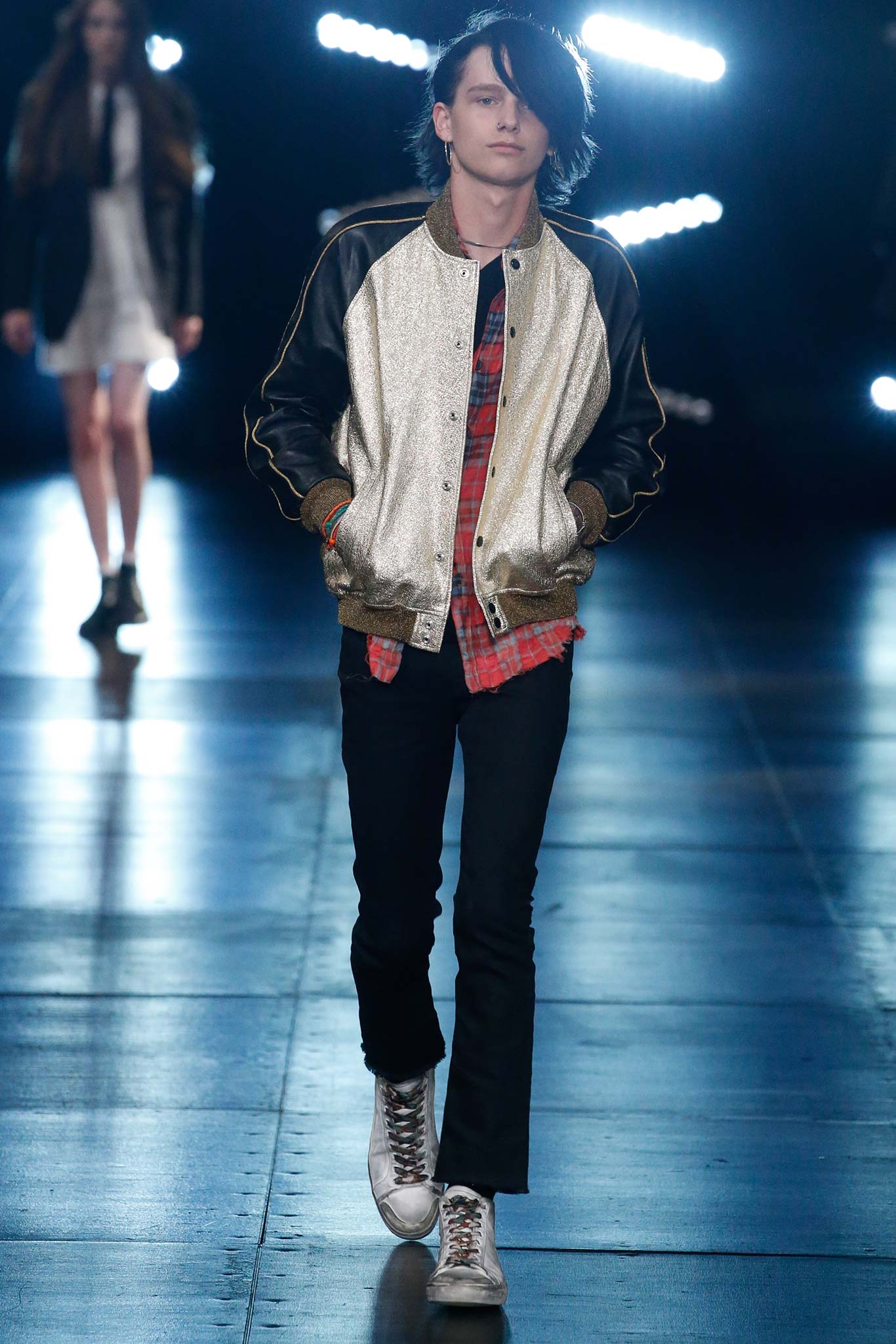 Saint Laurent S/S 16 Menswear Look 4