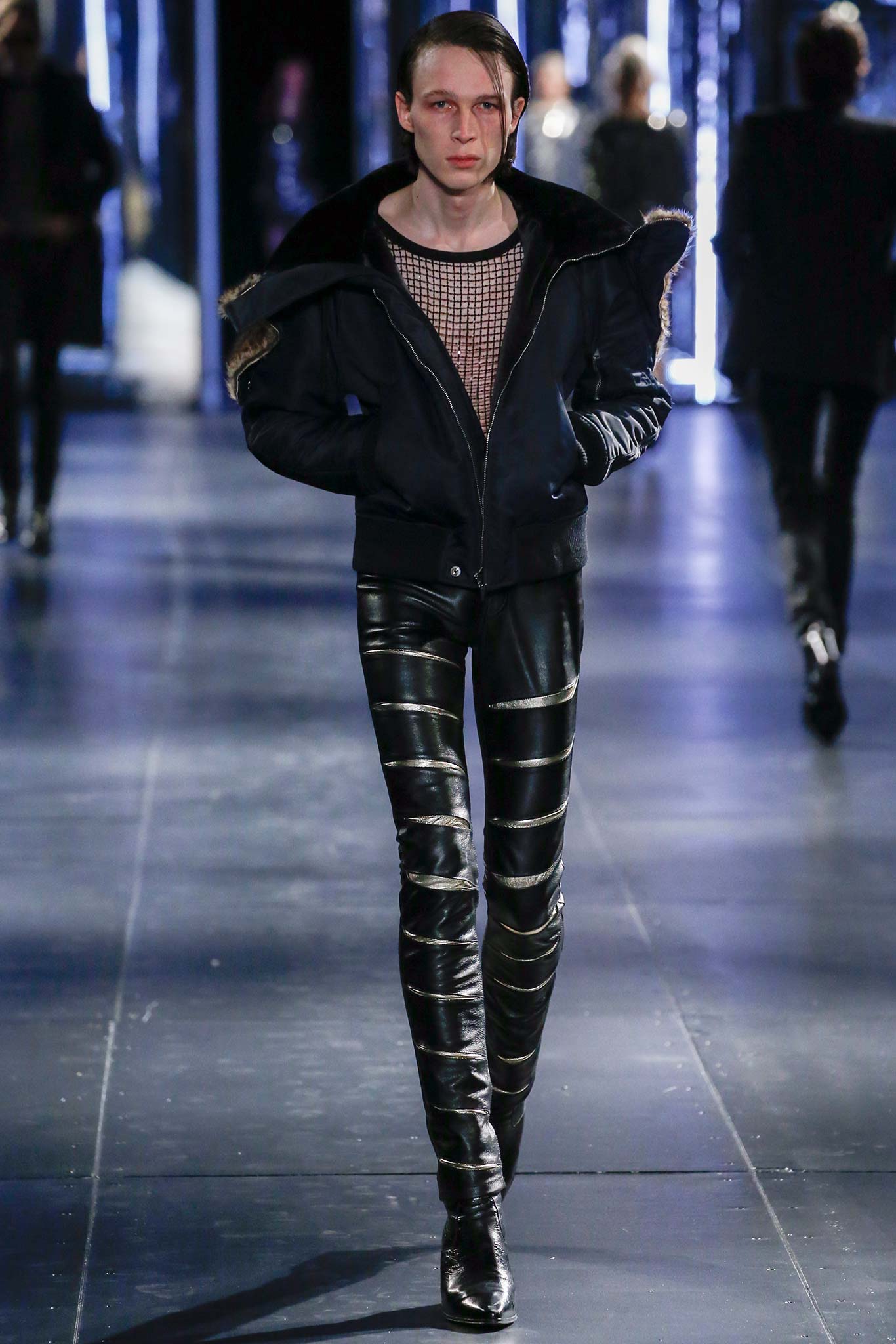 Saint Laurent F/W 15 Menswear Look 9
