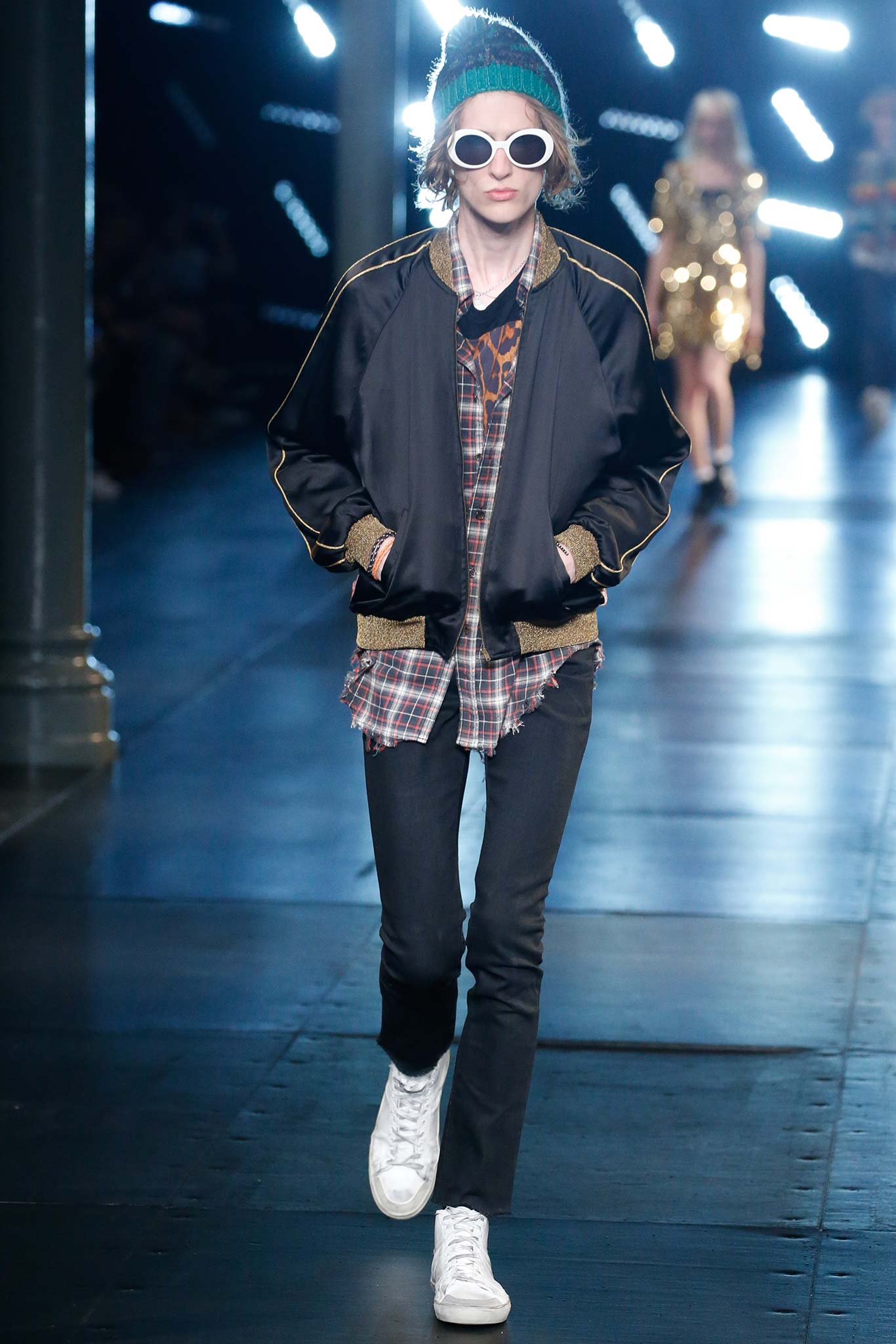 Saint Laurent S/S 16 Menswear Look 18