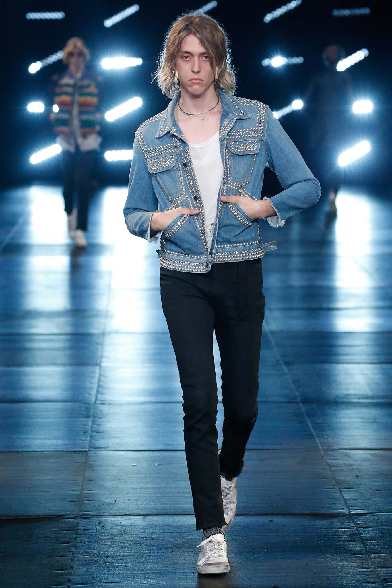 Saint Laurent S/S 16 Menswear Look 19