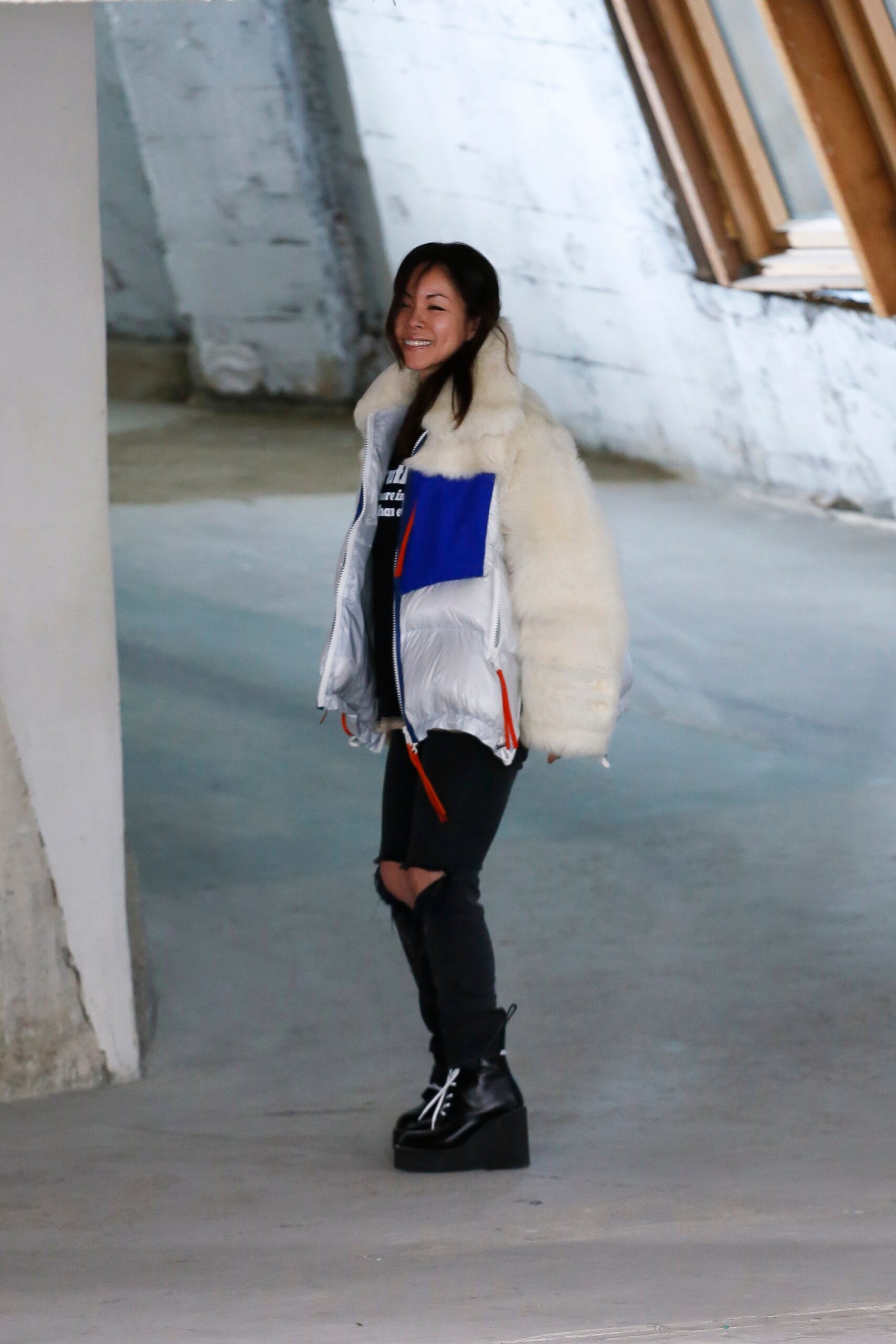 Sacai F/W 18 Menswear Look 2