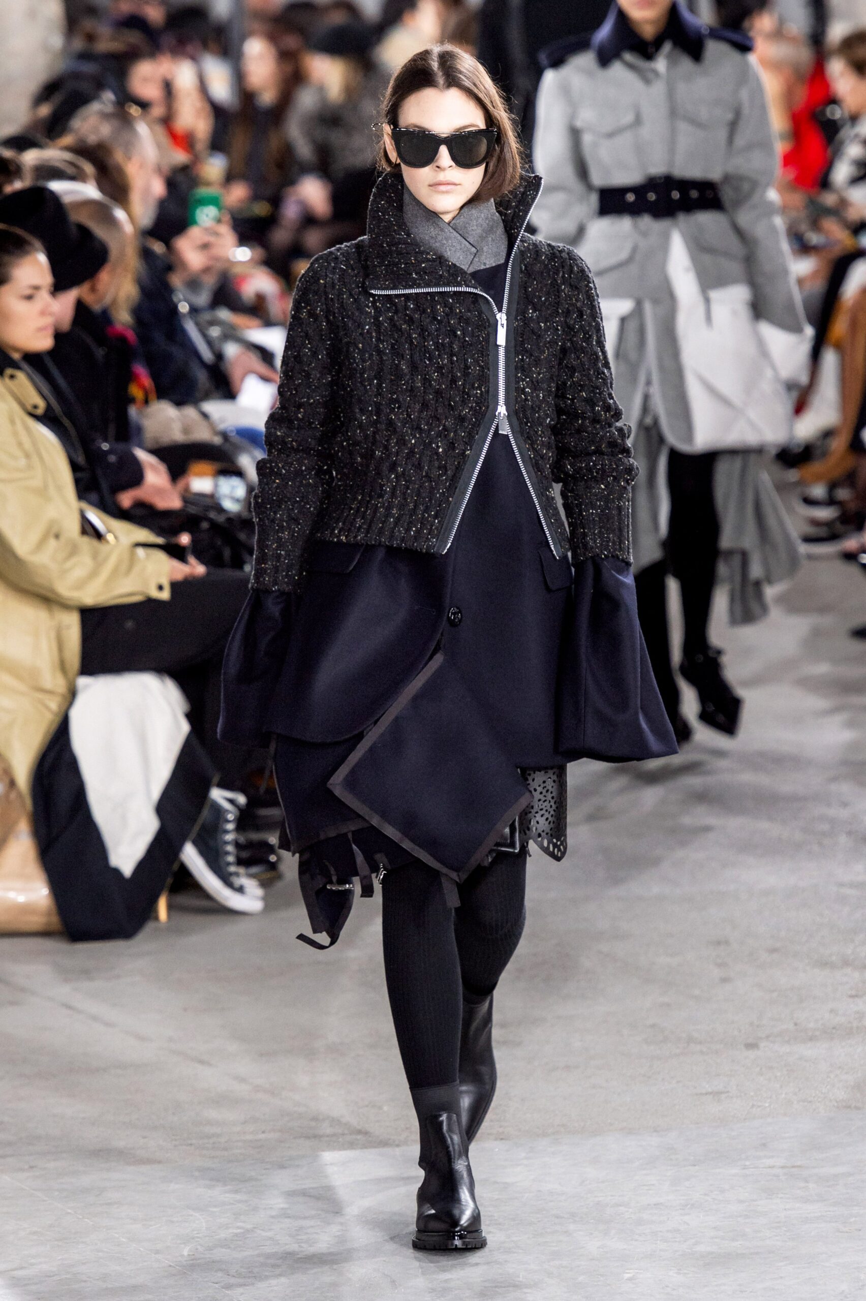 Sacai F/W 19 Look 1