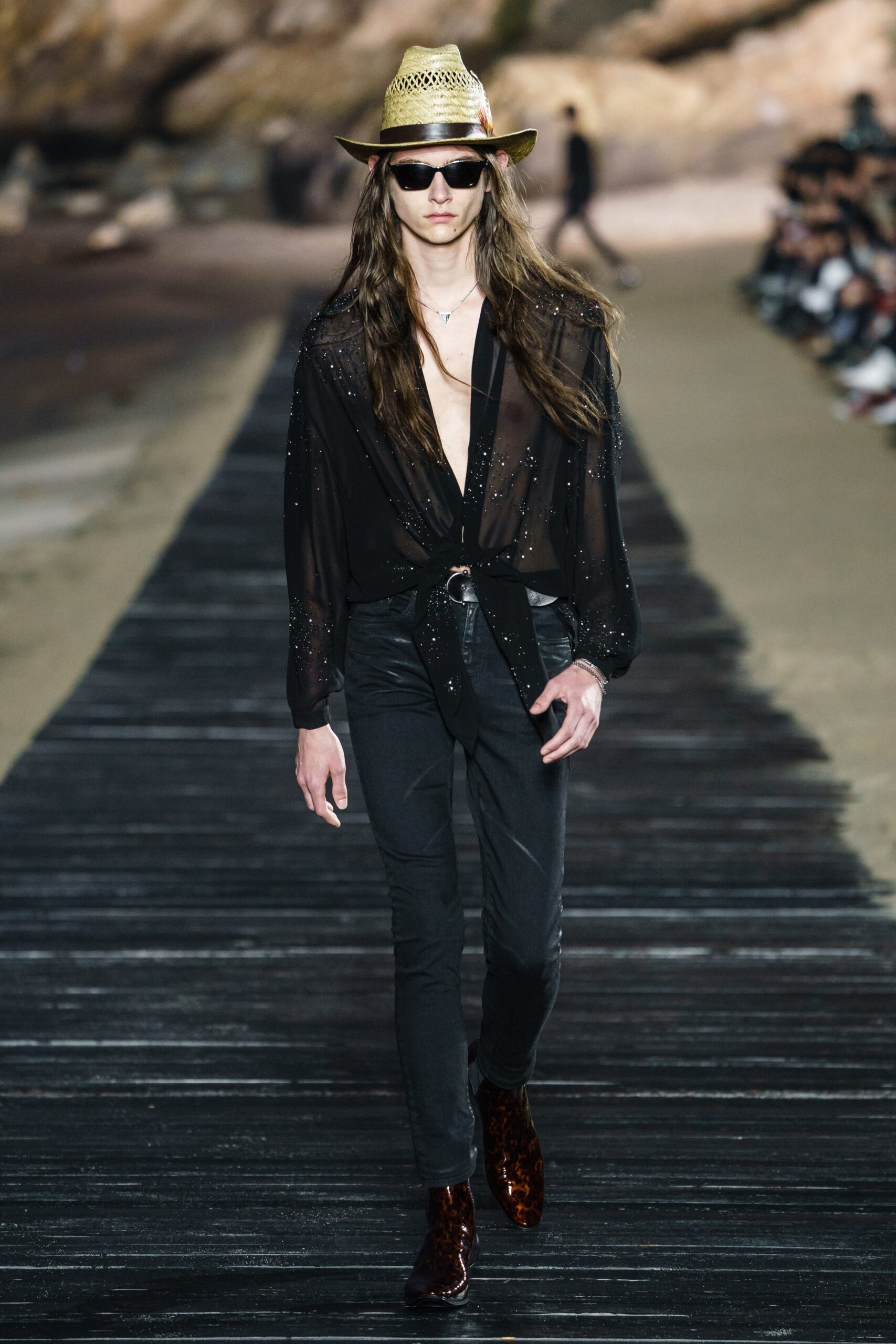Saint Laurent S/S 20 Menswear Look 3
