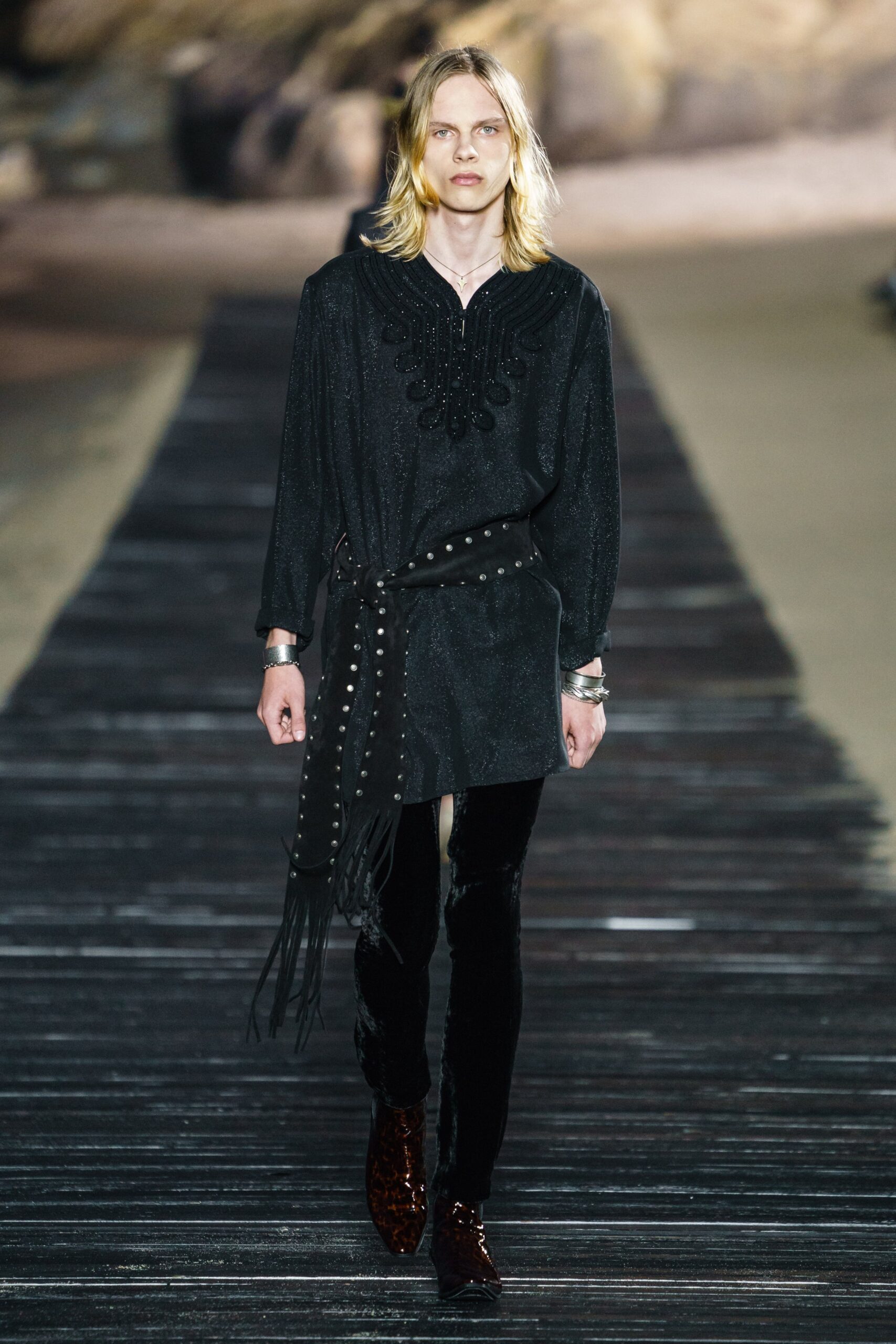 Saint Laurent S/S 20 Menswear Look 4