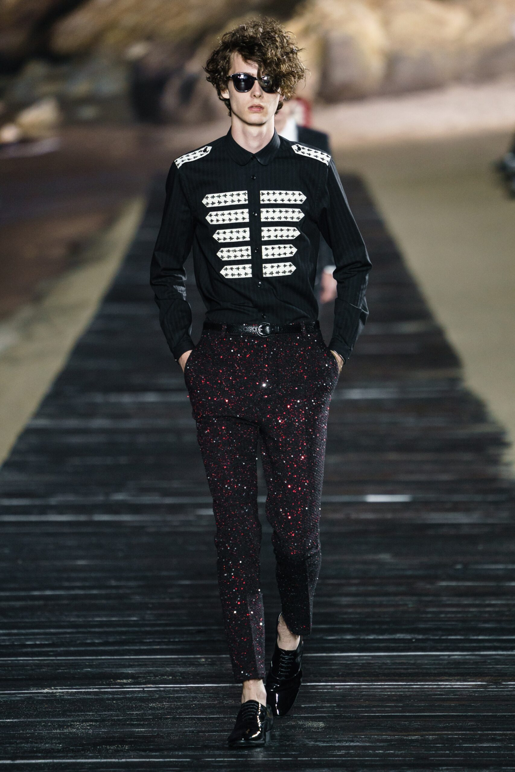 Saint Laurent S/S 20 Menswear Look 9