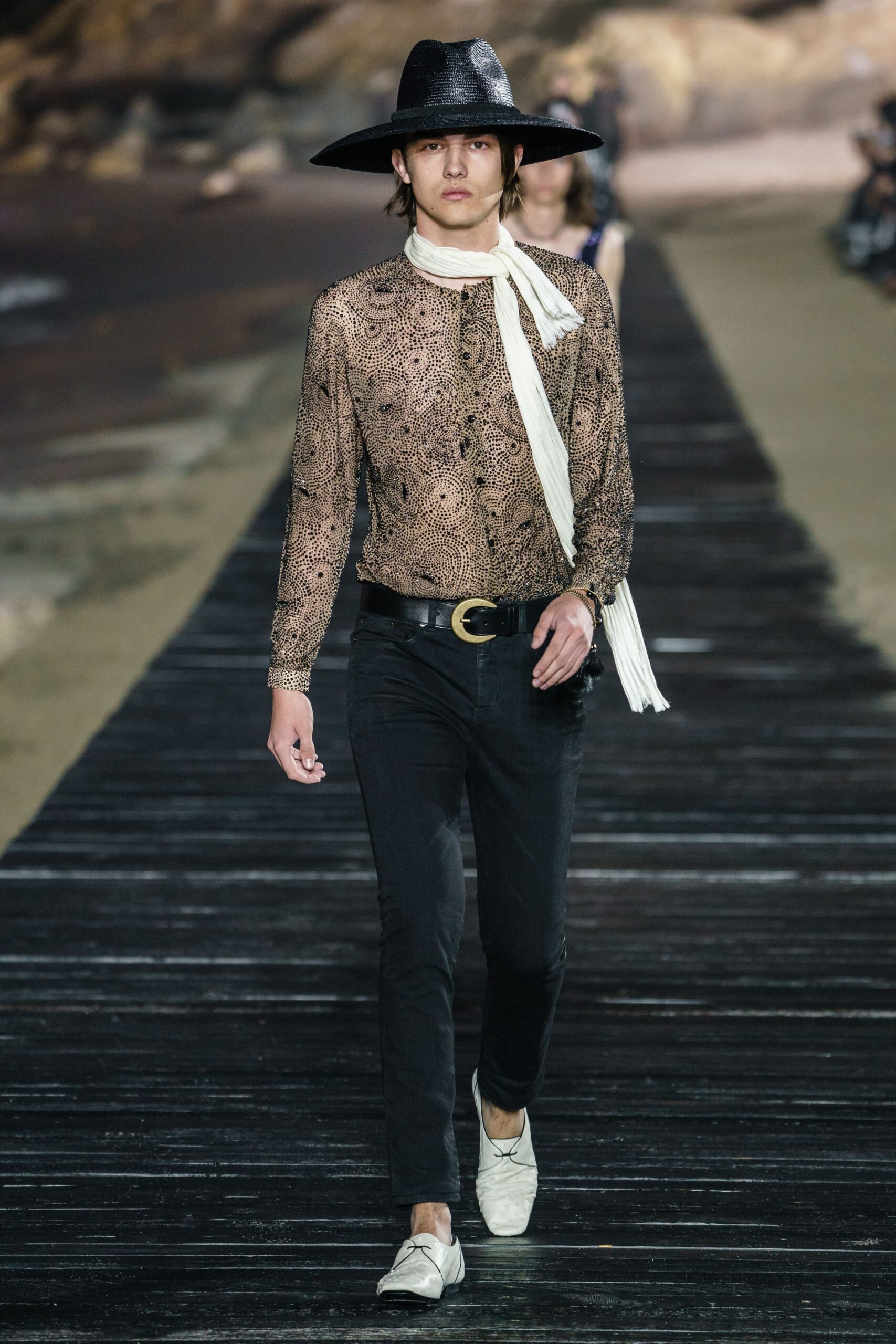 Saint Laurent S/S 20 Menswear Look 15