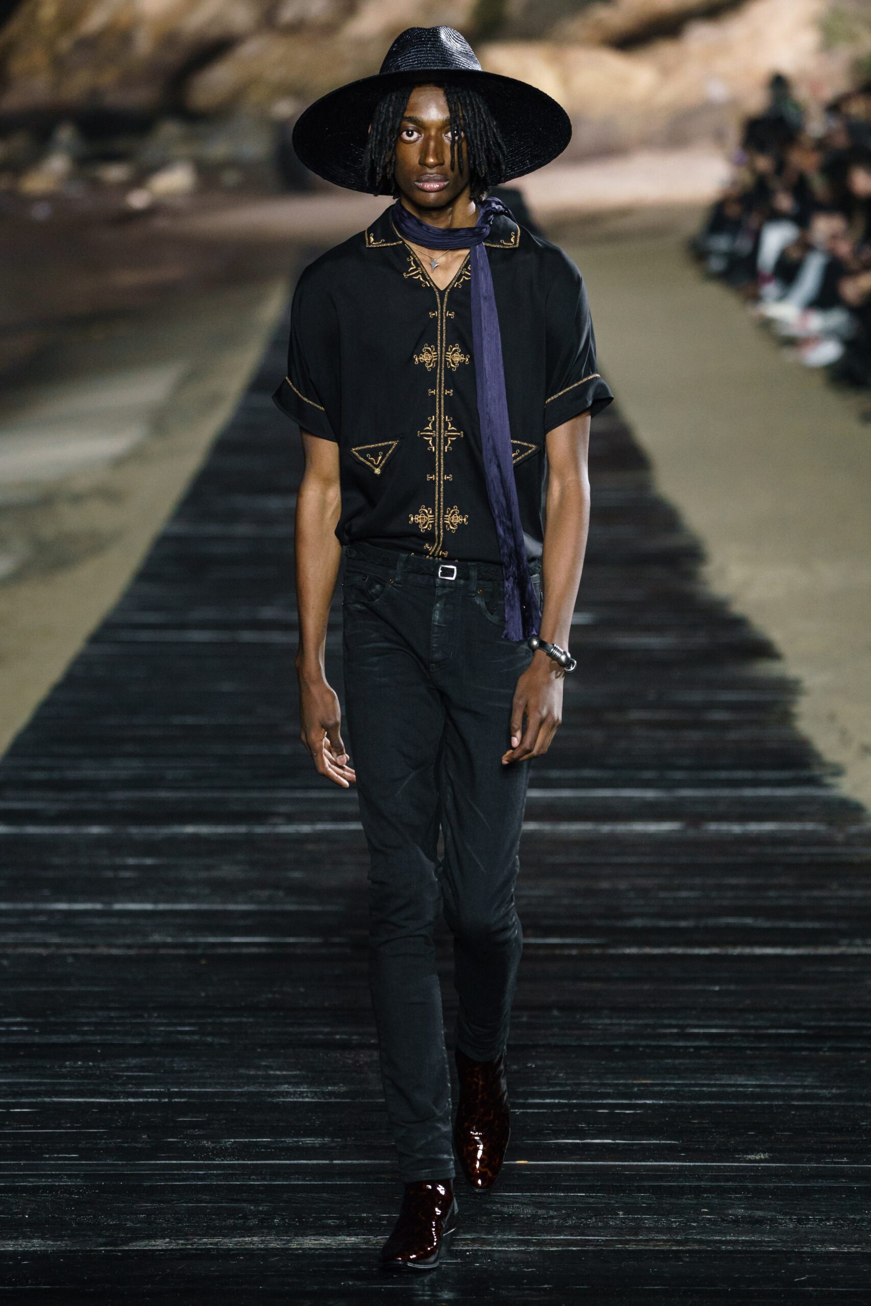 Saint Laurent S/S 20 Menswear Look 30