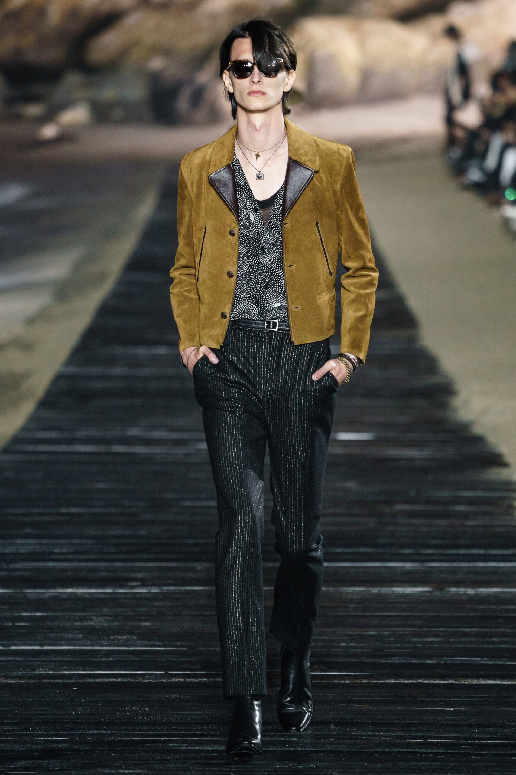 Saint Laurent S/S 20 Menswear Look 33