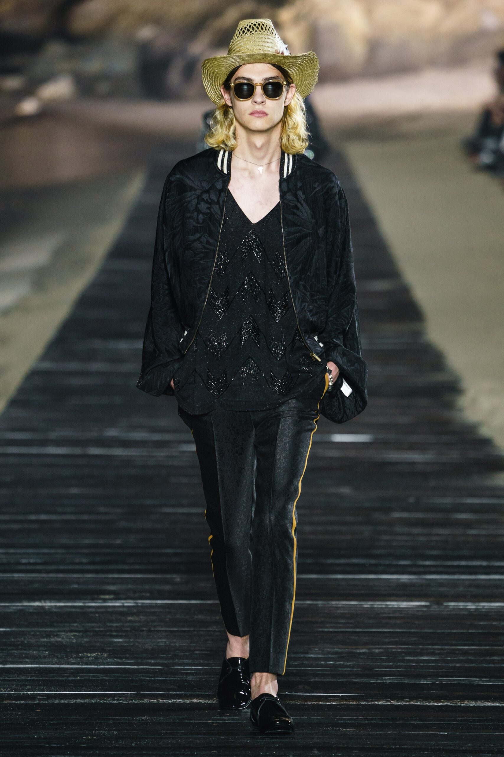 Saint Laurent S/S 20 Menswear Look 38