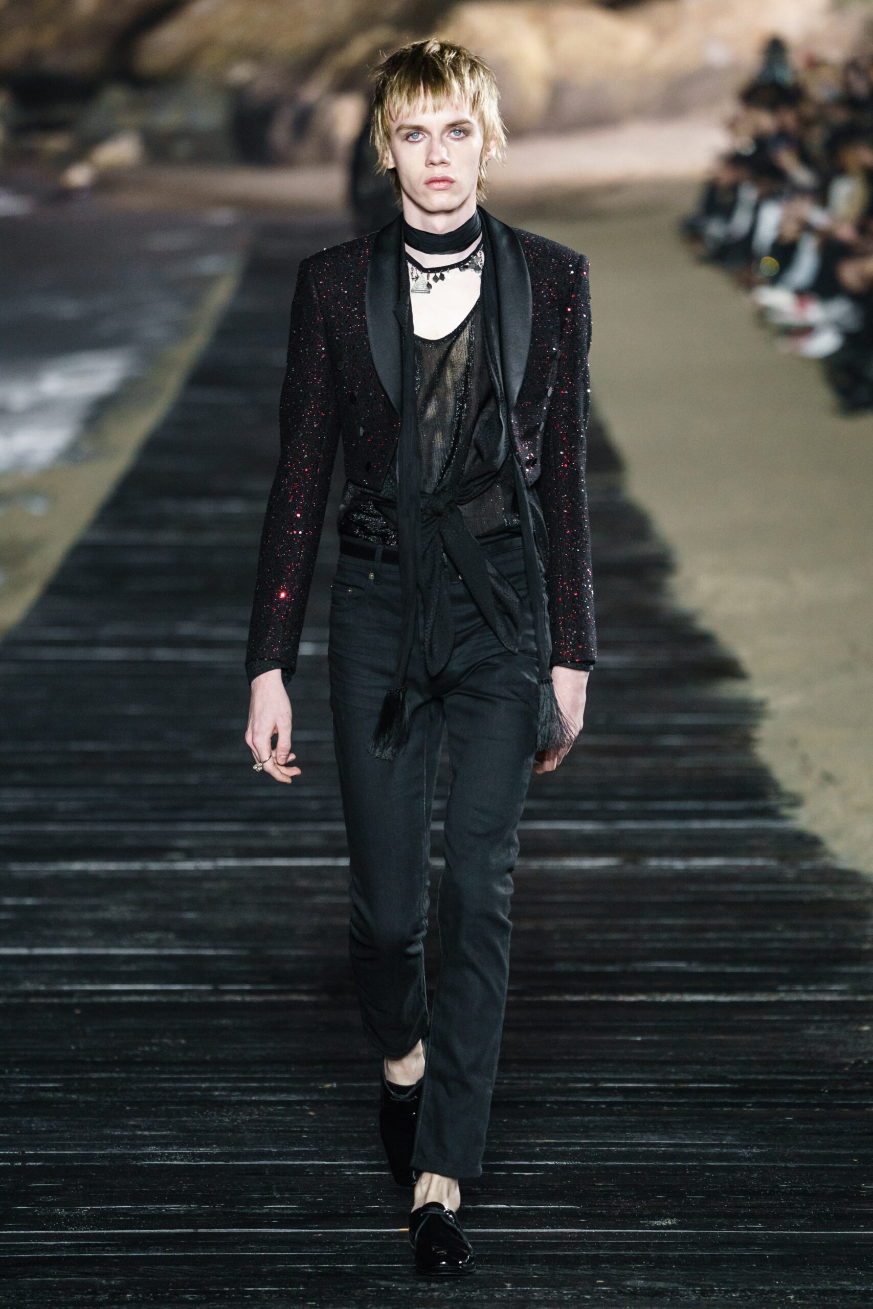 Saint Laurent S/S 20 Menswear Look 42