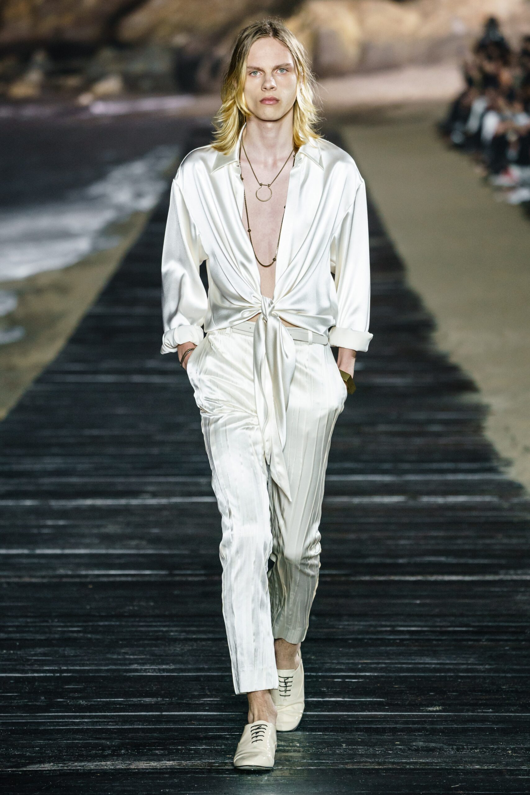 Saint Laurent S/S 20 Menswear Look 49