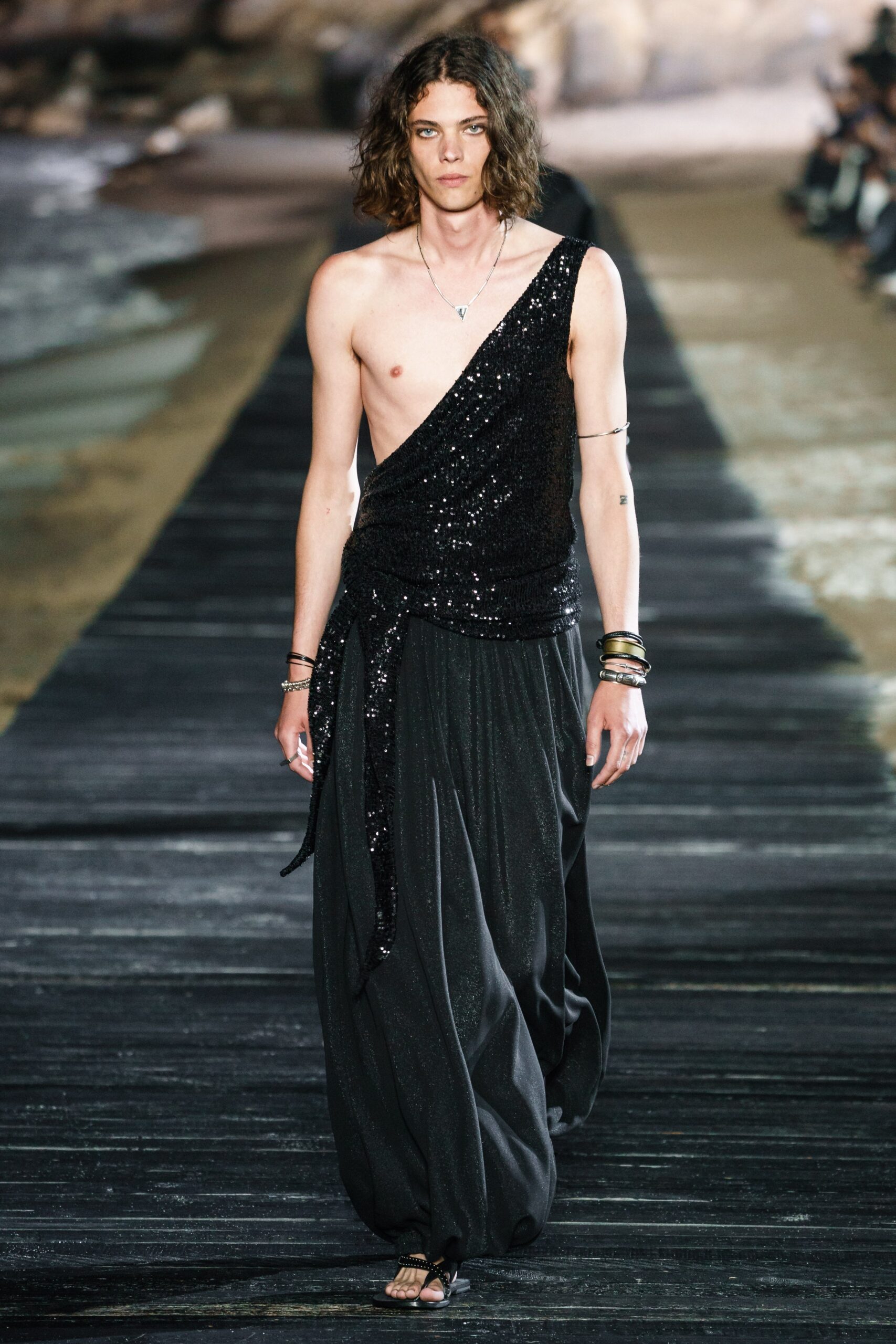 Saint Laurent S/S 20 Menswear Look 50