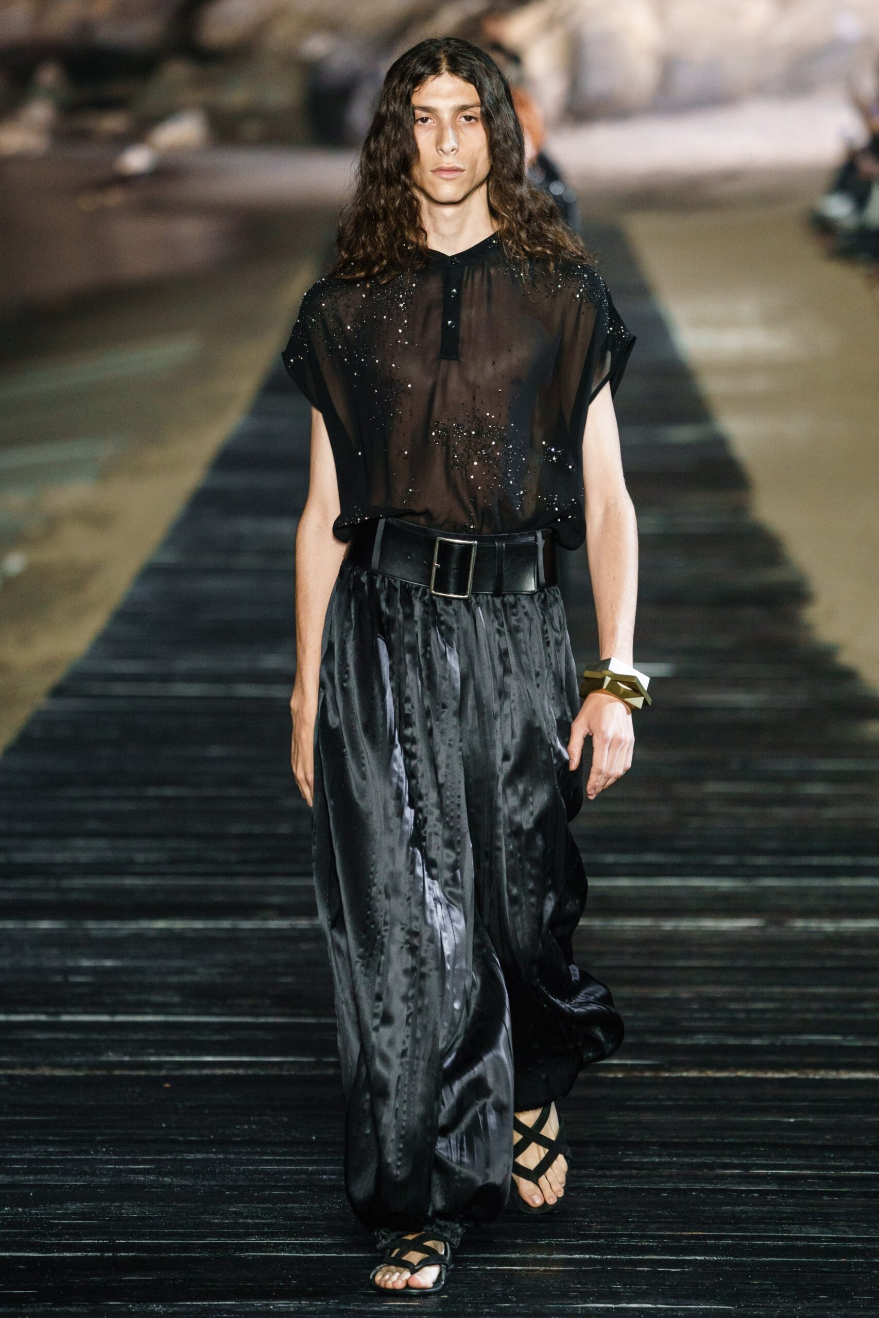 Saint Laurent S/S 20 Menswear Look 52