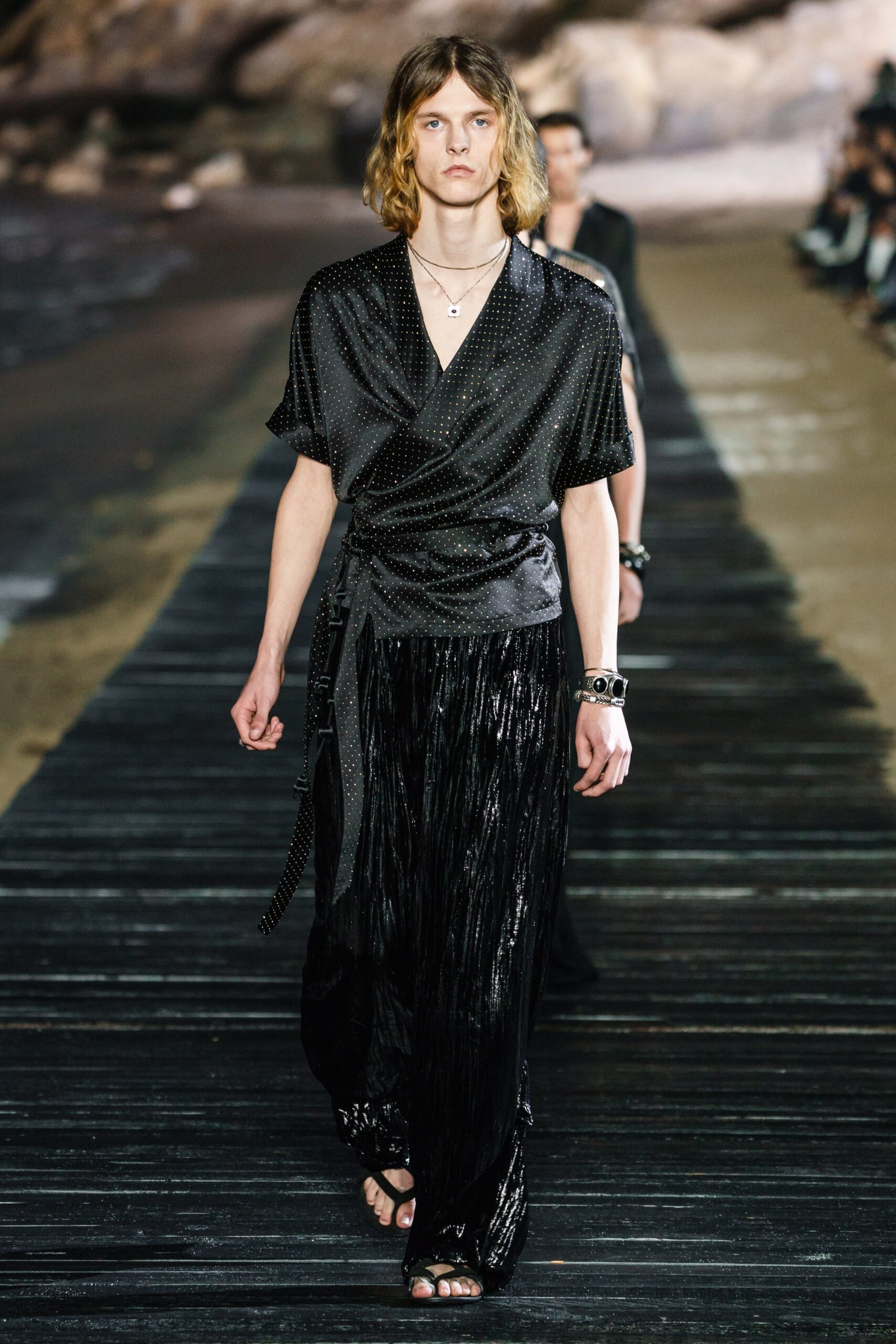 Saint Laurent S/S 20 Menswear Look 55