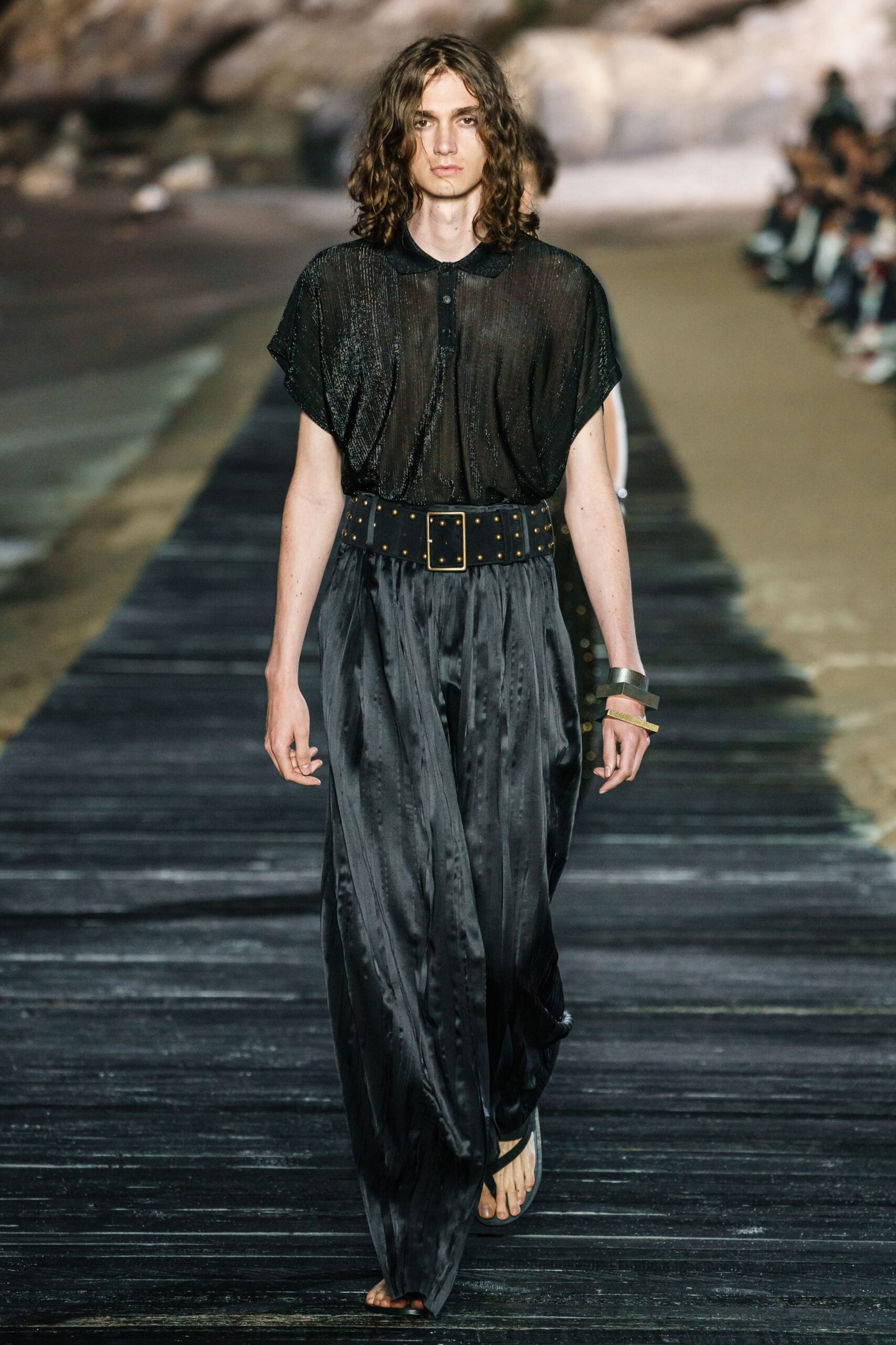 Saint Laurent S/S 20 Menswear Look 58