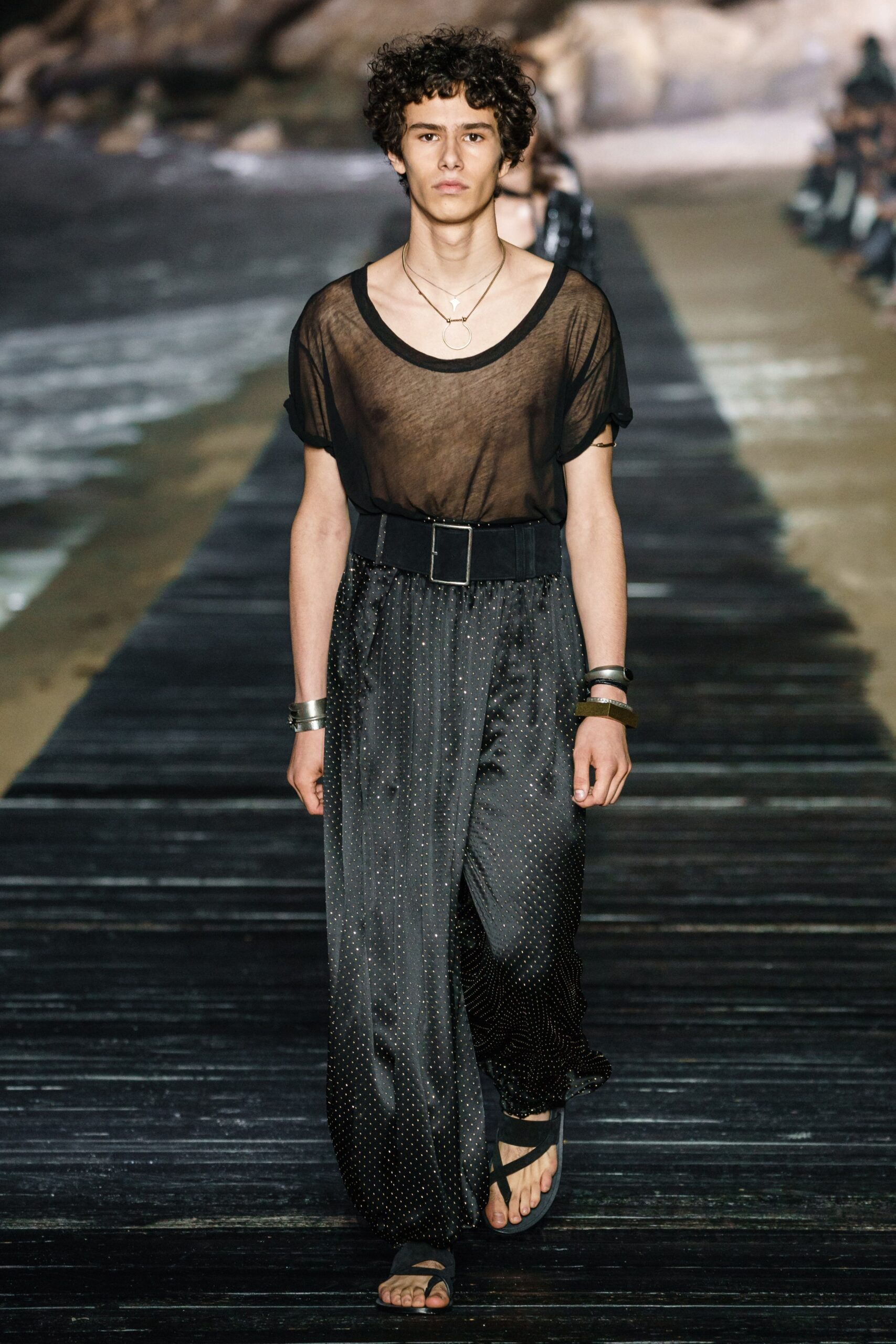 Saint Laurent S/S 20 Menswear Look 59