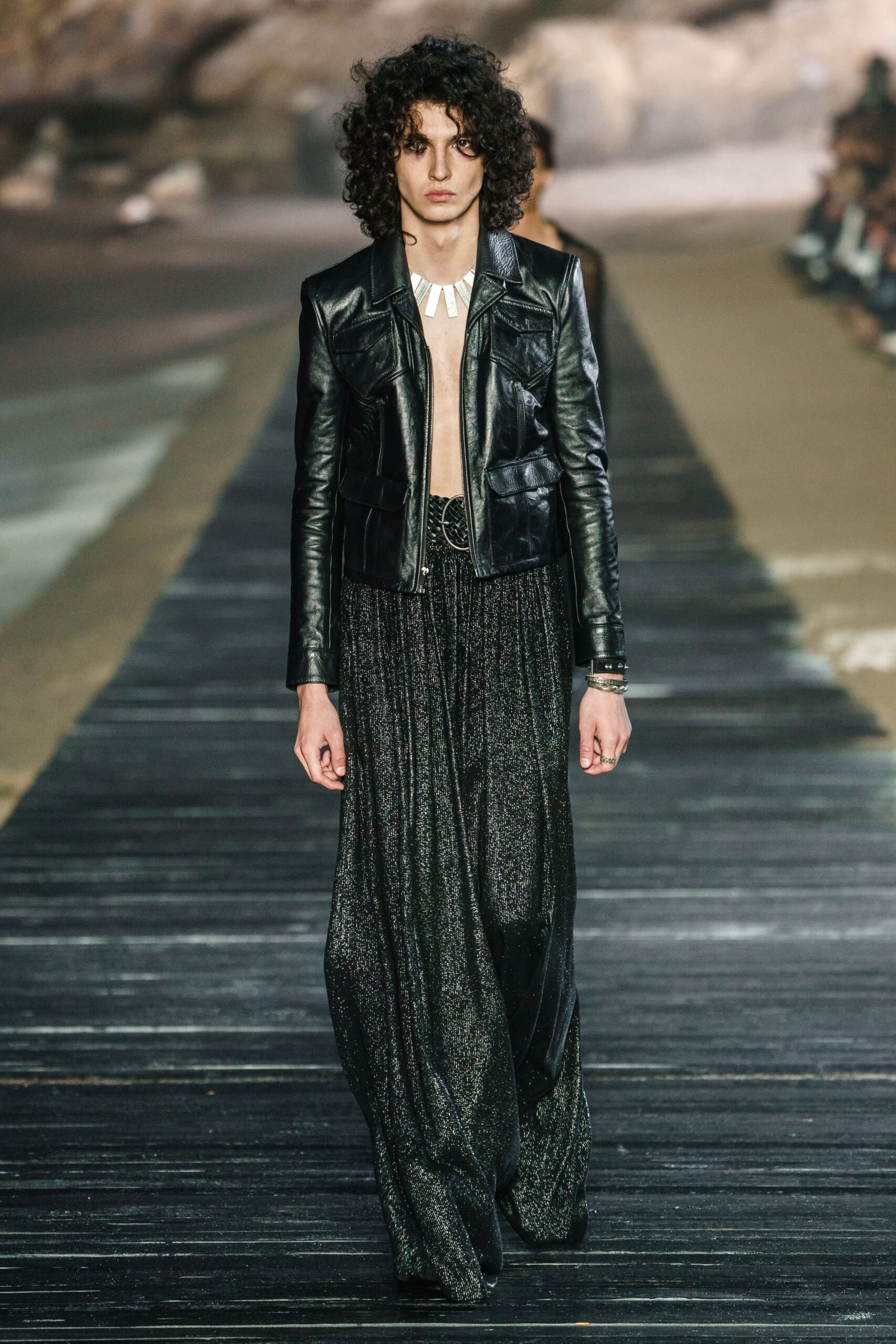 Saint Laurent S/S 20 Menswear Look 63