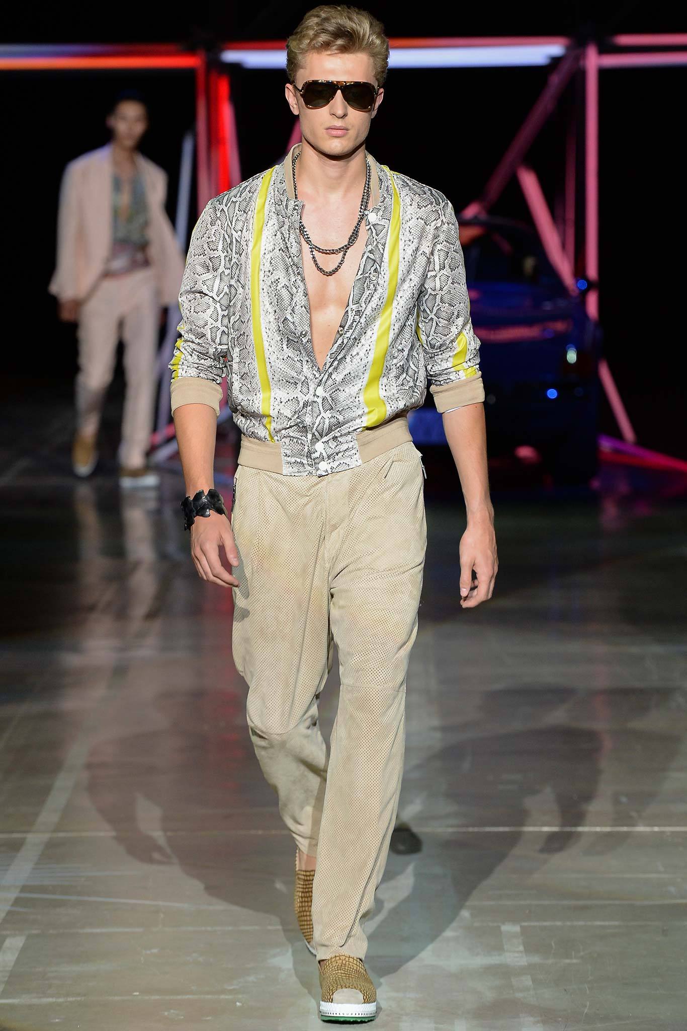 Roberto Cavalli S/S 15 Menswear Look 5