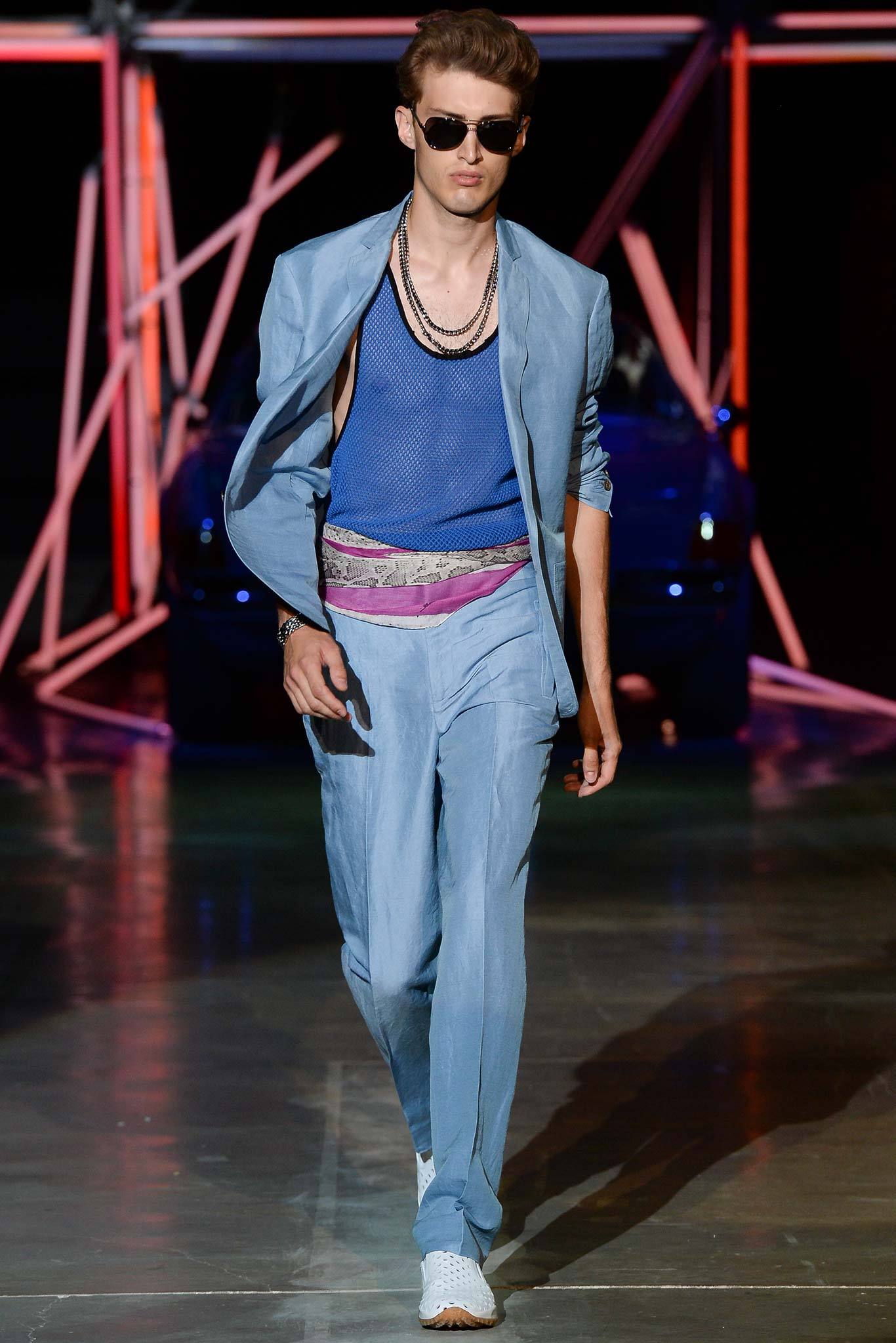 Roberto Cavalli S/S 15 Menswear Look 8