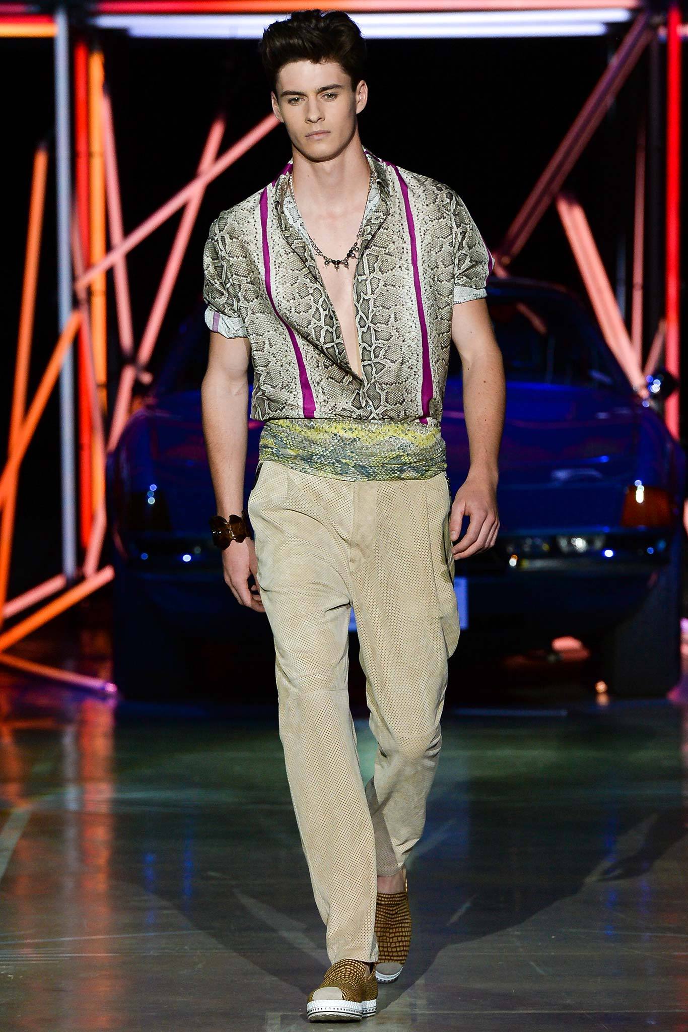 Roberto Cavalli S/S 15 Menswear Look 9