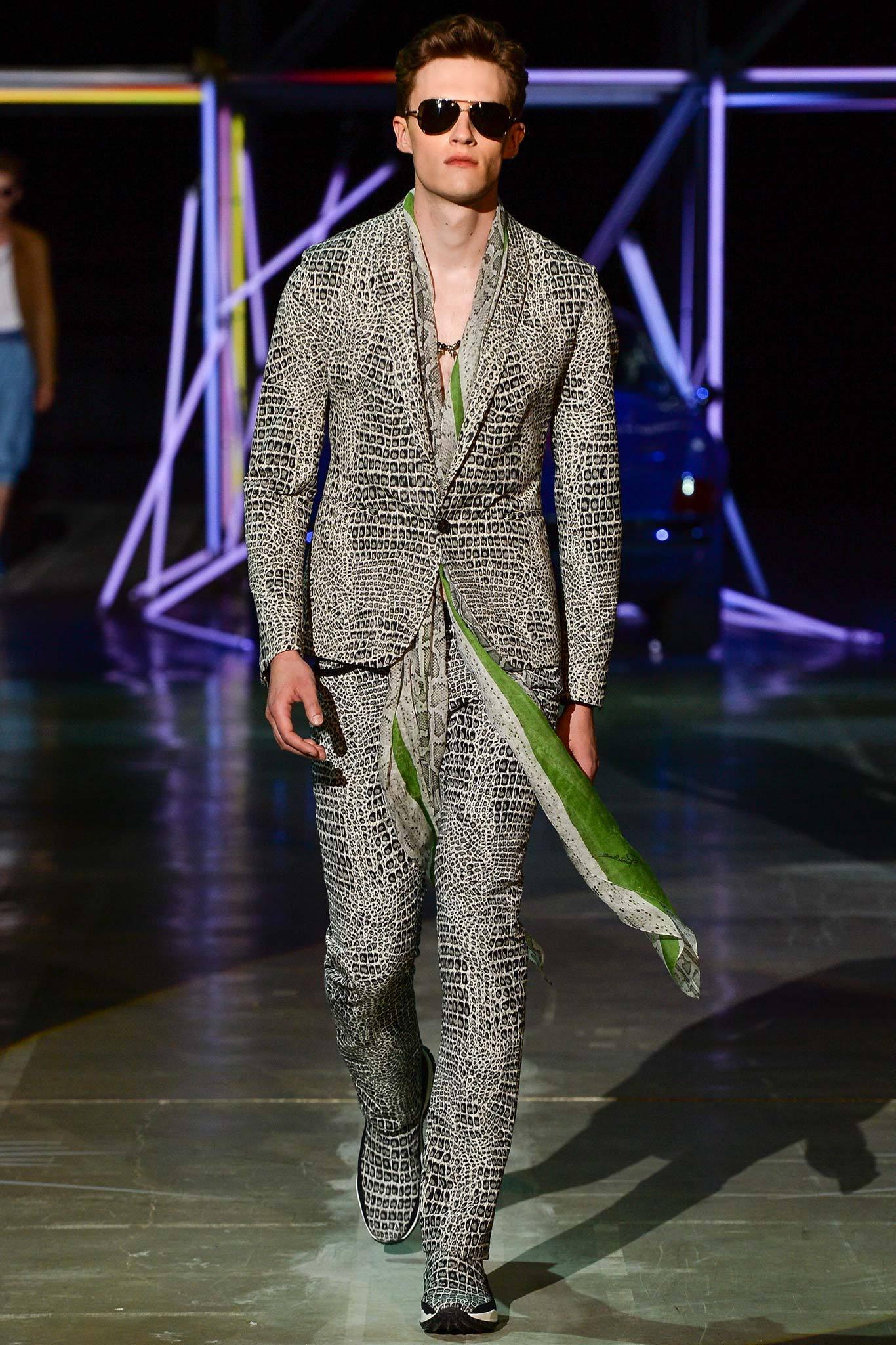 Roberto Cavalli S/S 15 Menswear Look 12