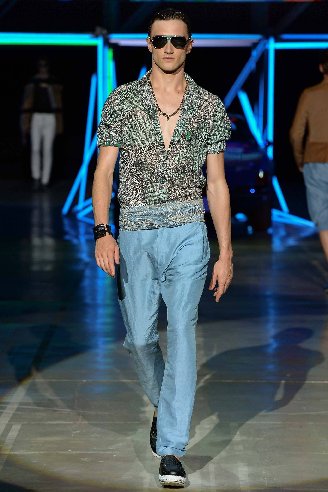 Roberto Cavalli S/S 15 Menswear Look 14