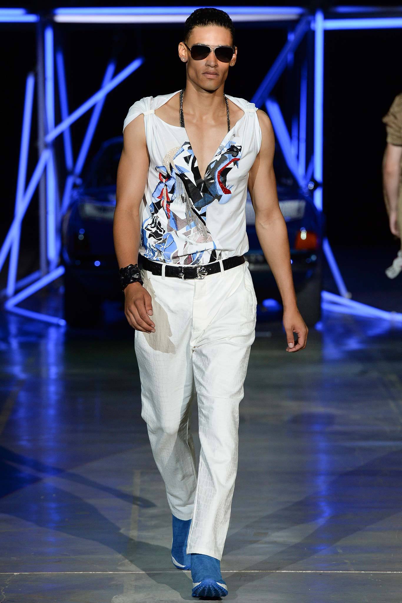 Roberto Cavalli S/S 15 Menswear Look 16