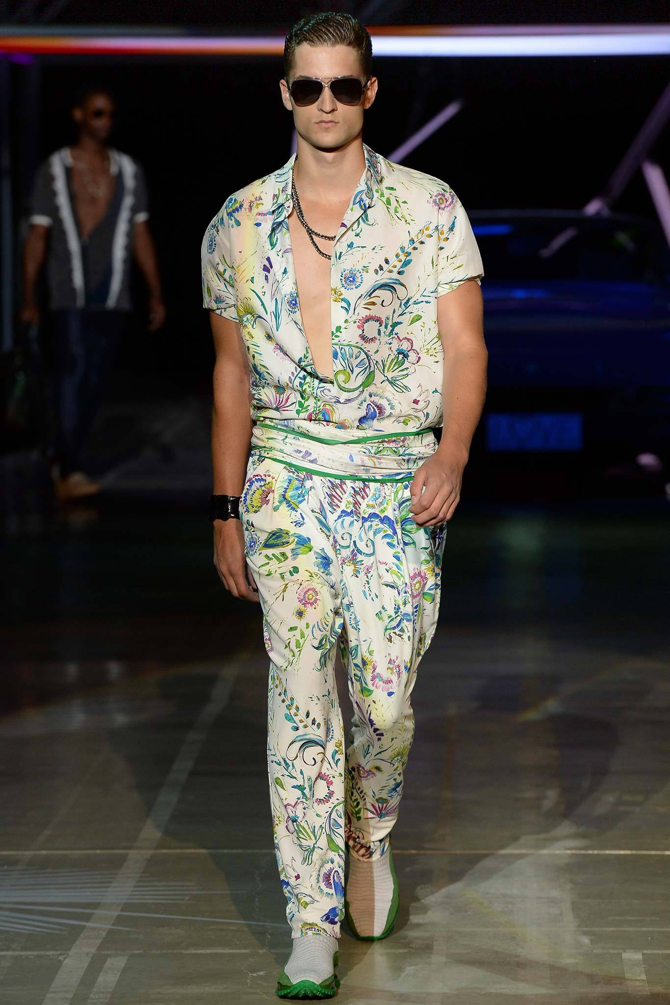 Roberto Cavalli S/S 15 Menswear Look 25