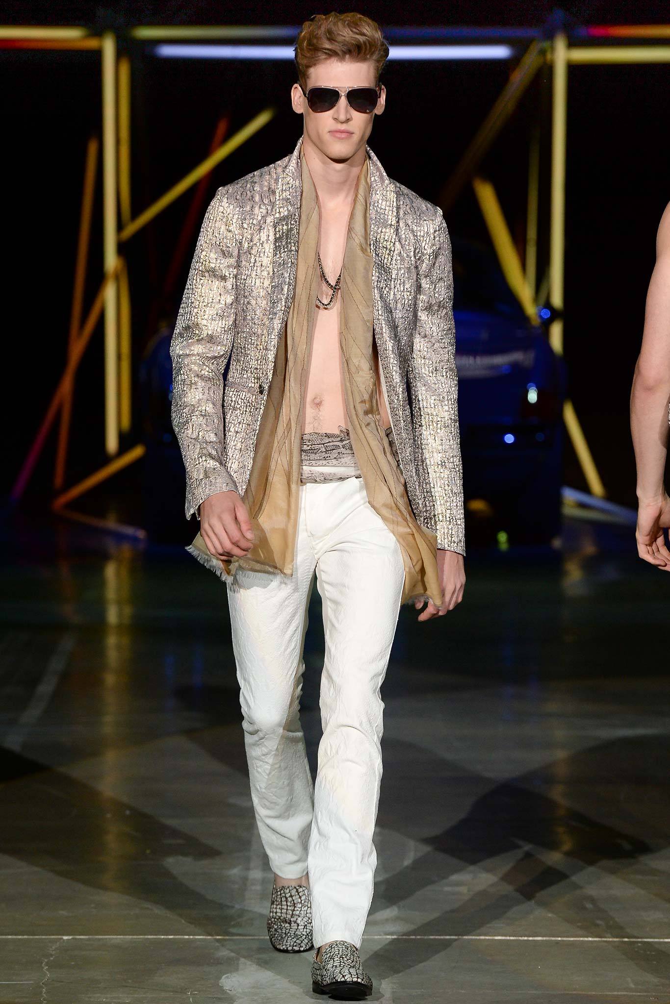 Roberto Cavalli S/S 15 Menswear Look 42