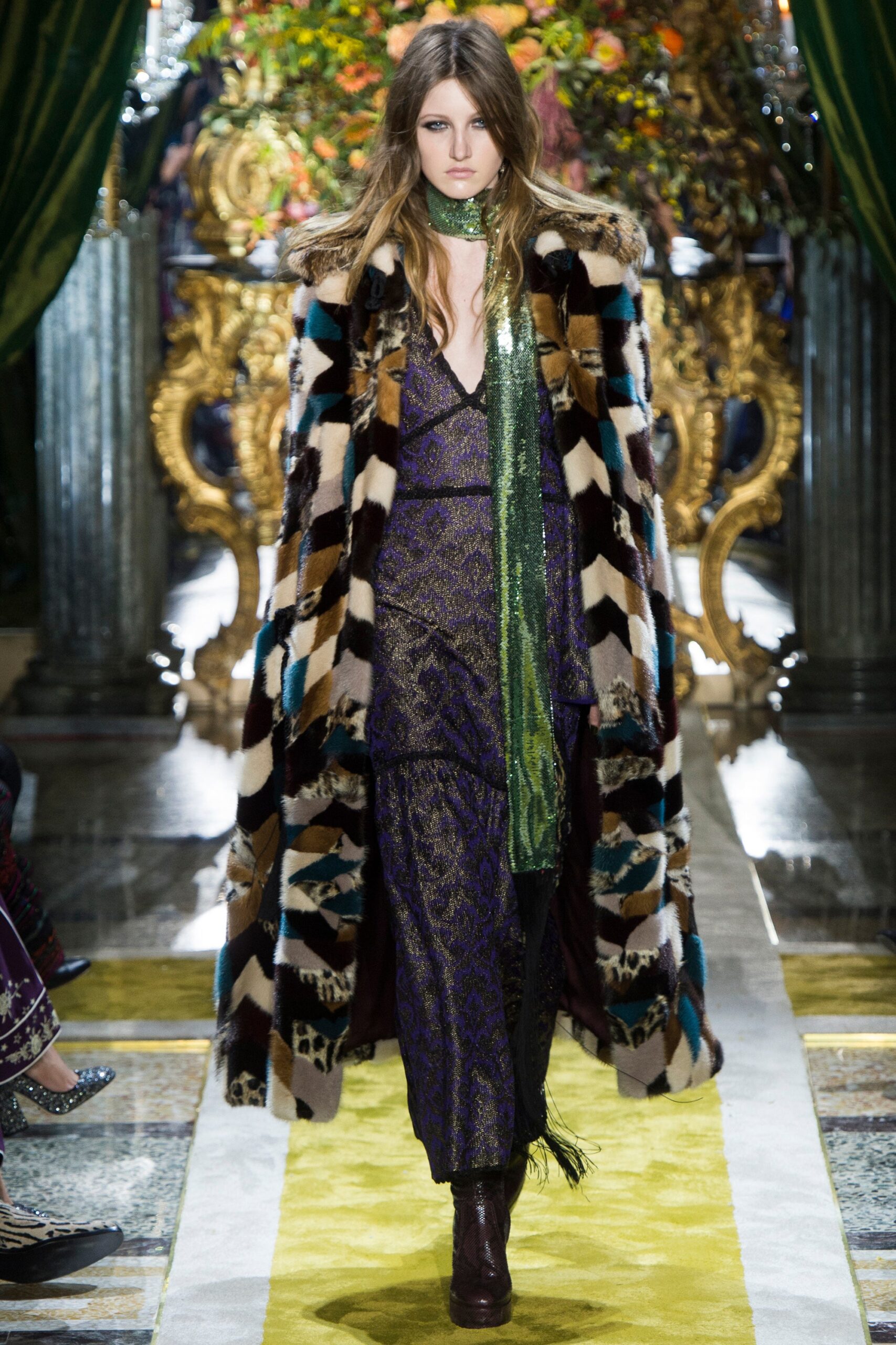 Roberto Cavalli F/W 16 Look 1