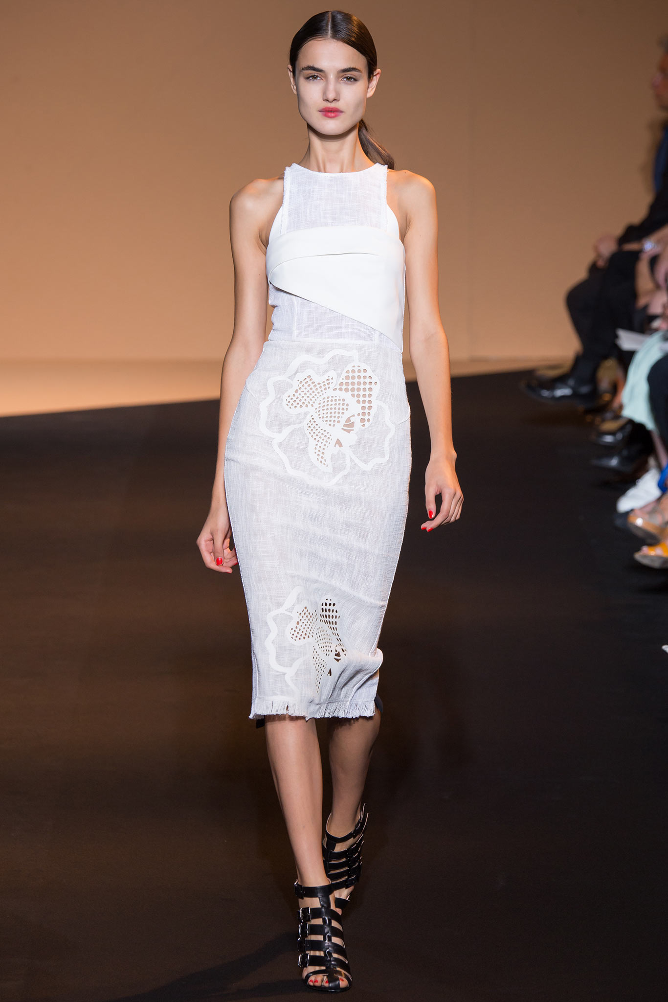 Roland Mouret S/S 15 Look 7