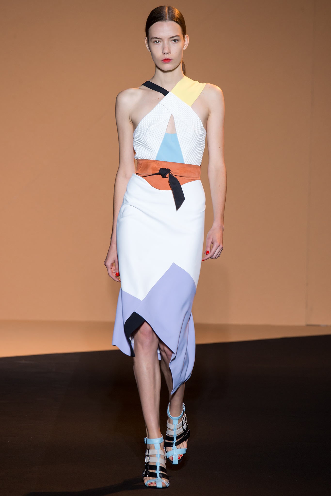 Roland Mouret S/S 15 Look 14