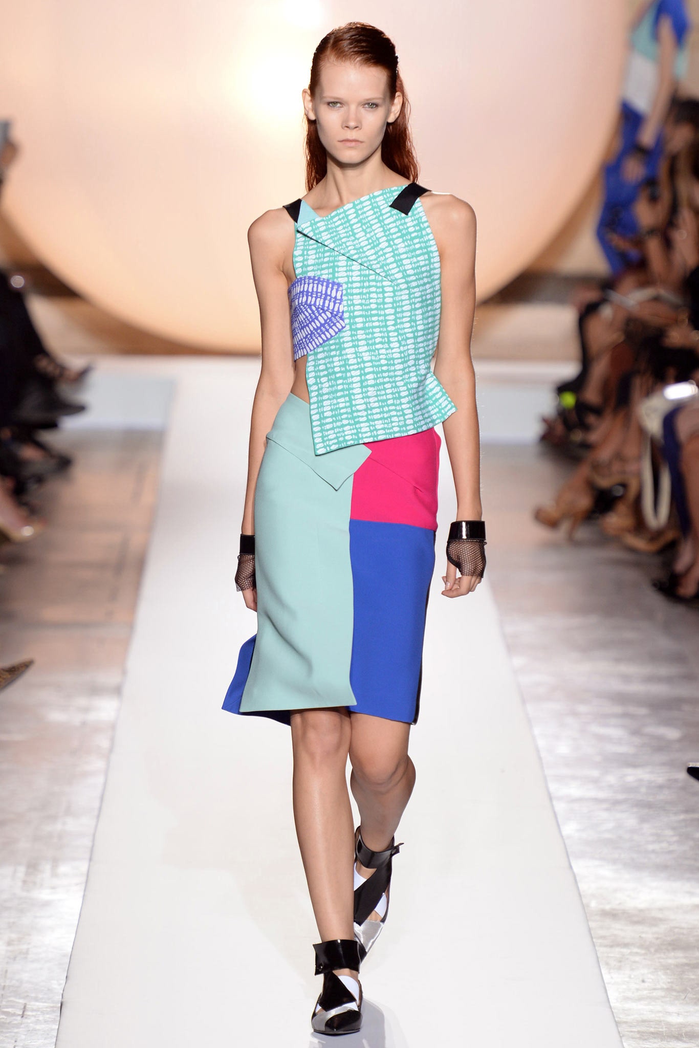 Roland Mouret S/S 14 Look 21