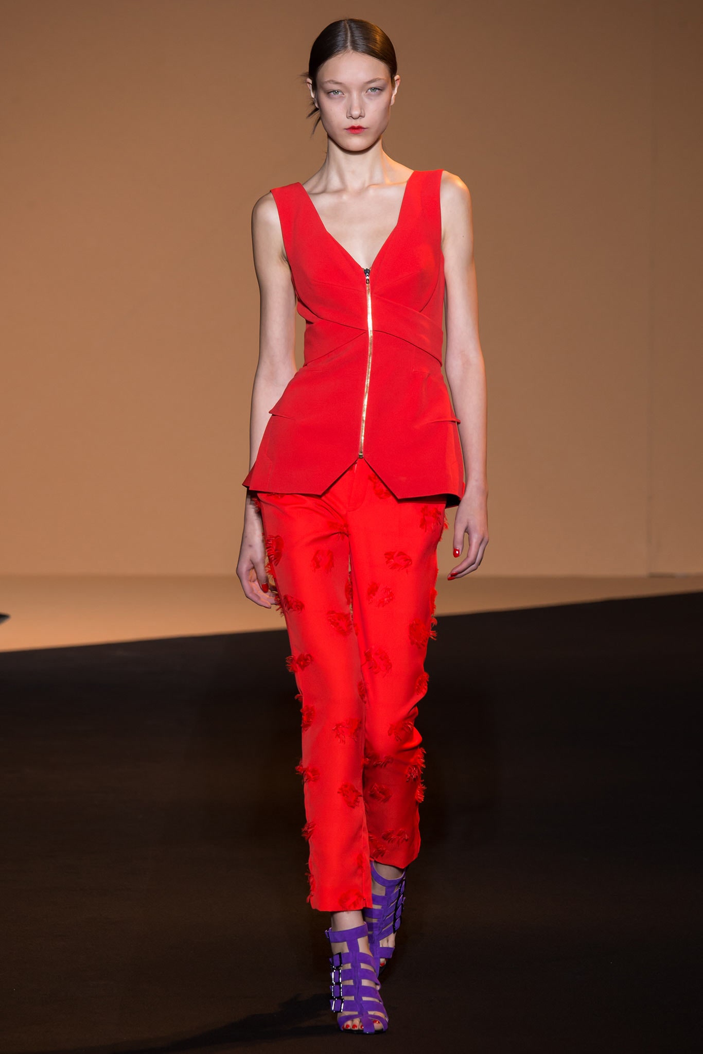 Roland Mouret S/S 15 Look 36