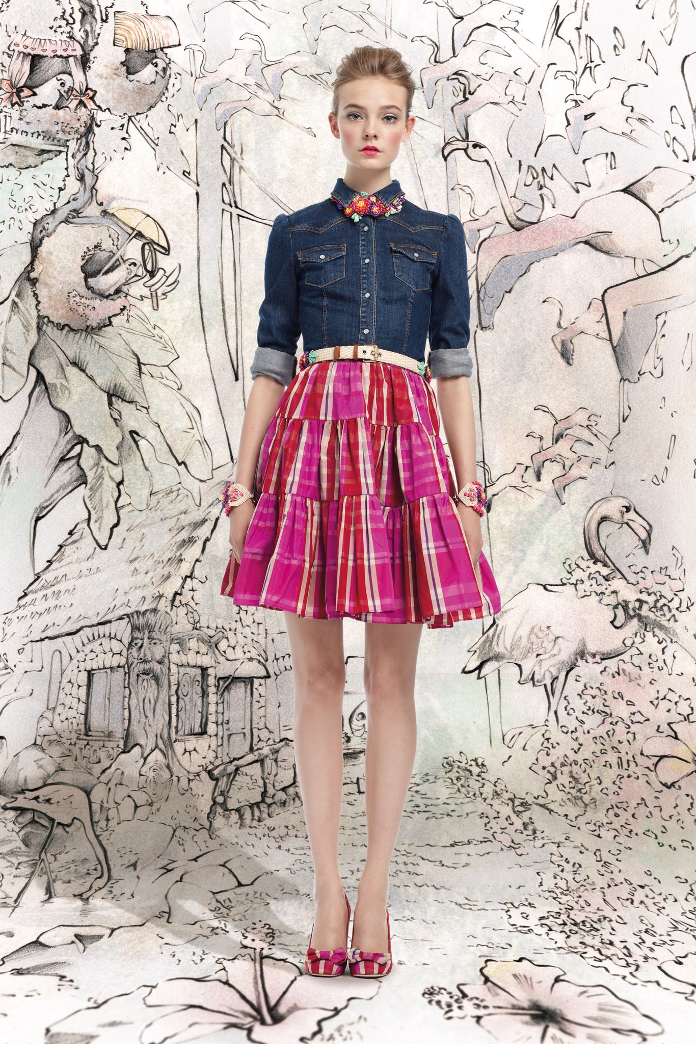 Red Valentino S/S 13 Look 11
