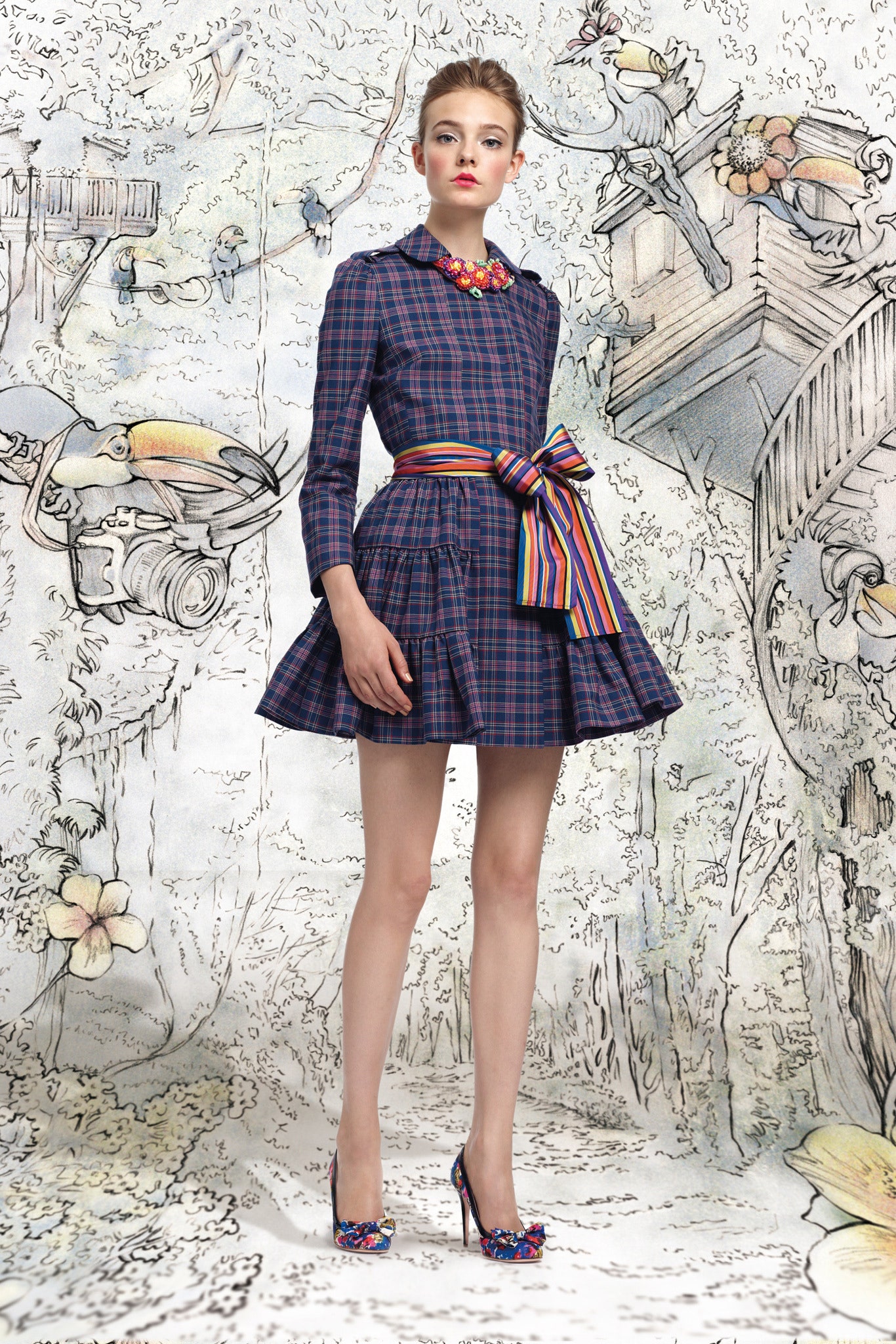 Red Valentino S/S 13 Look 13