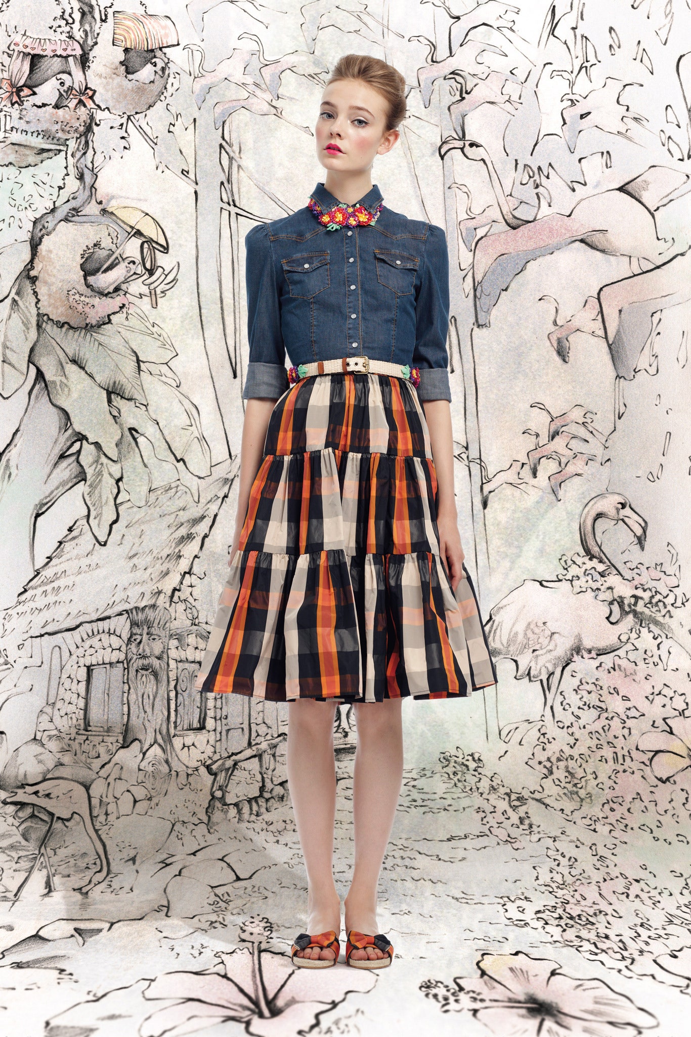 Red Valentino S/S 13 Look 15