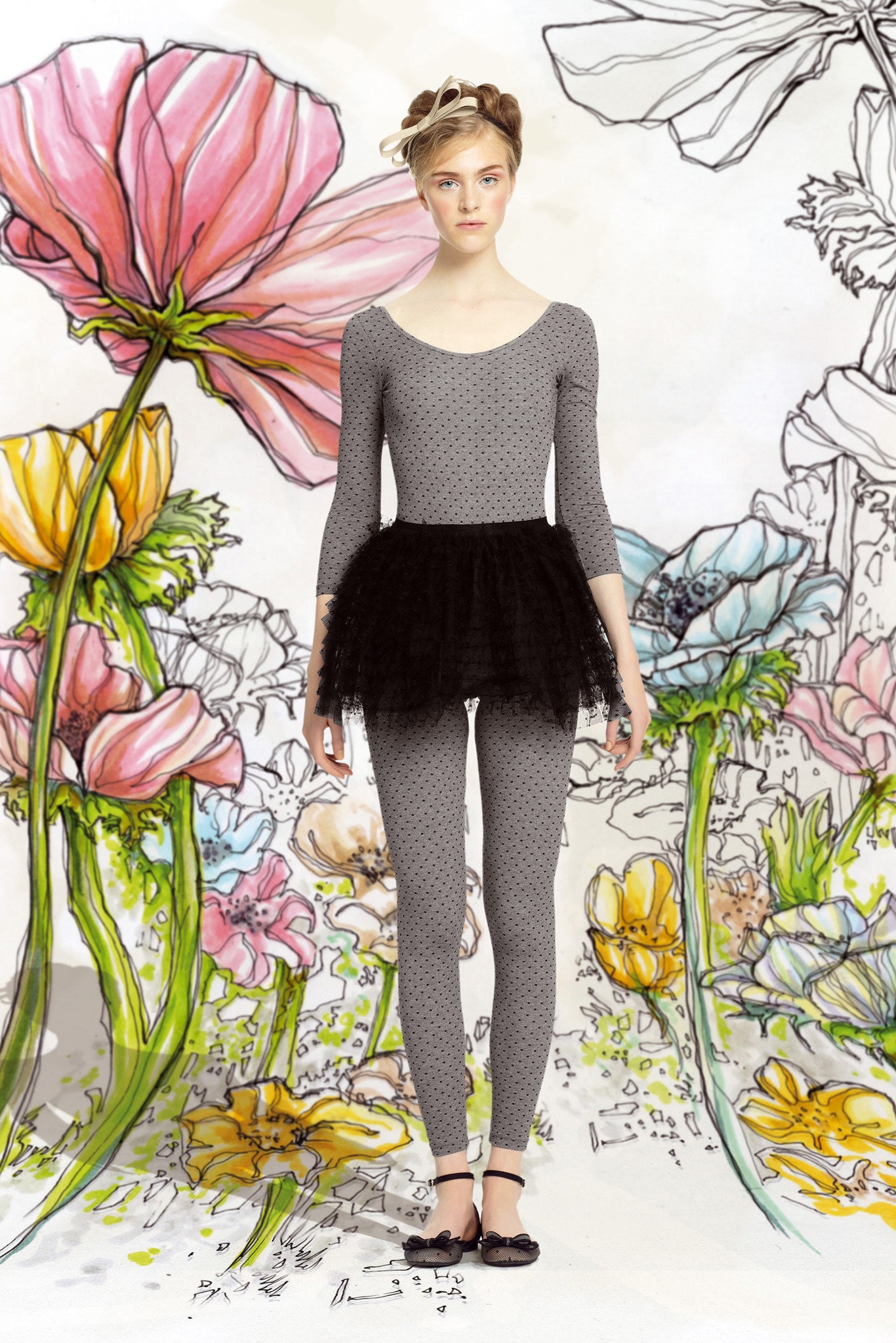 Red Valentino S/S 14 Look 2
