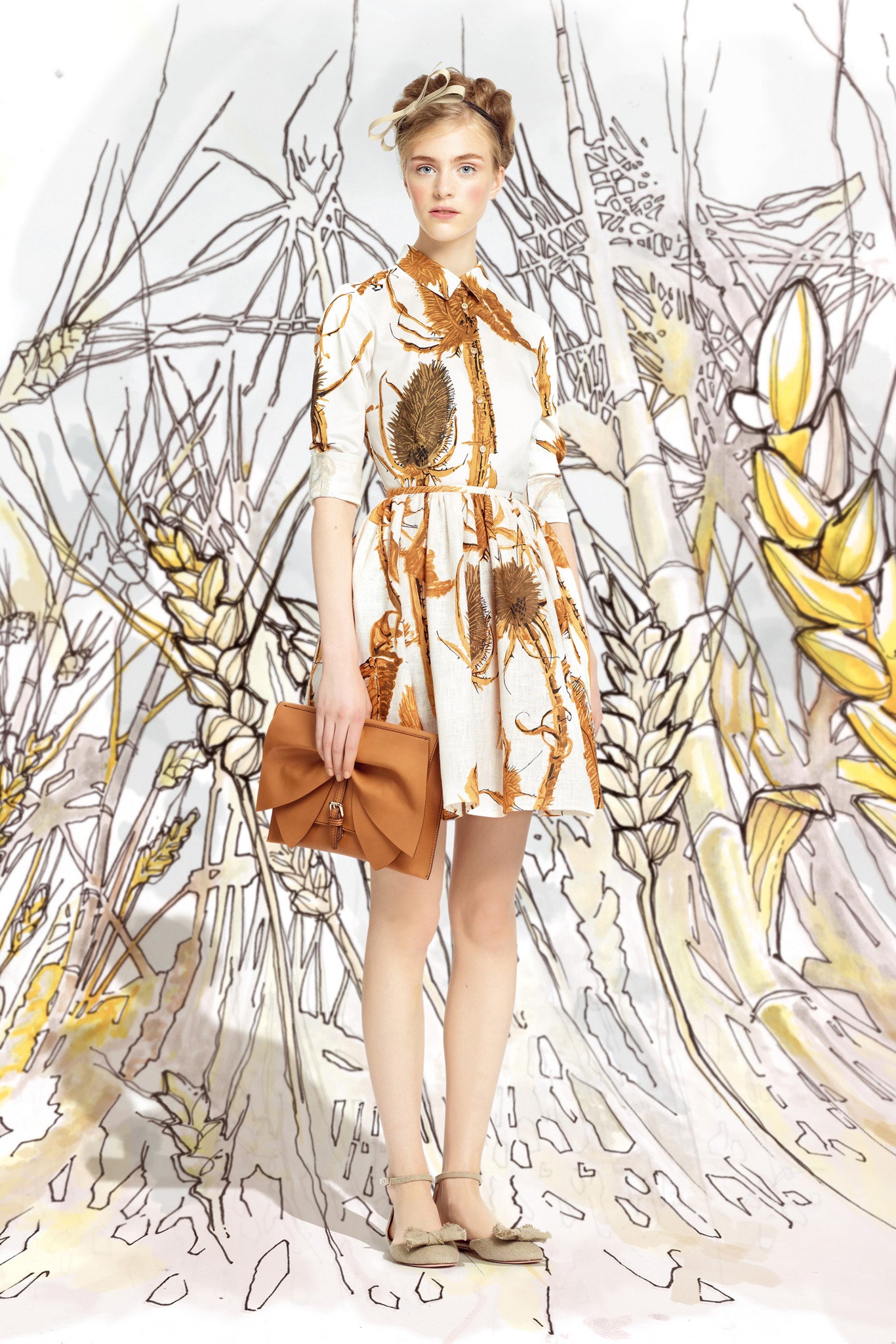 Red Valentino S/S 14 Look 4