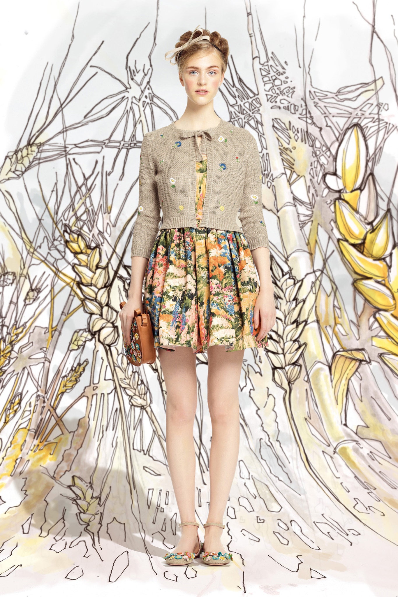 Red Valentino S/S 14 Look 8
