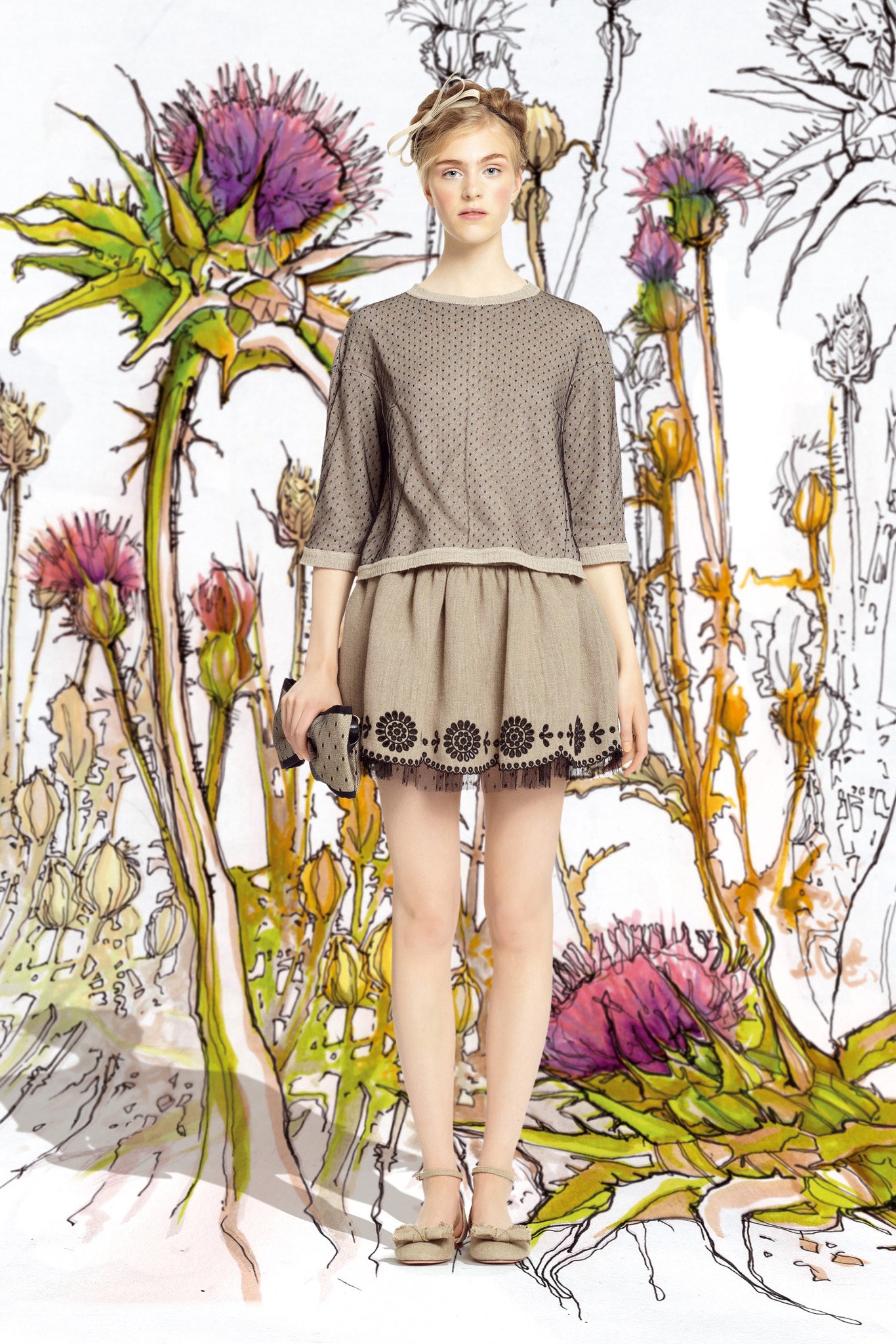 Red Valentino S/S 14 Look 19