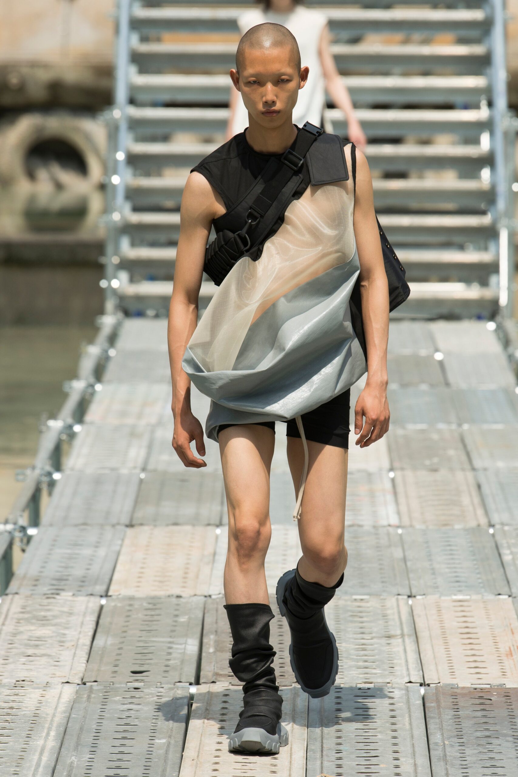 Rick Owens S/S 18 Menswear Look 2